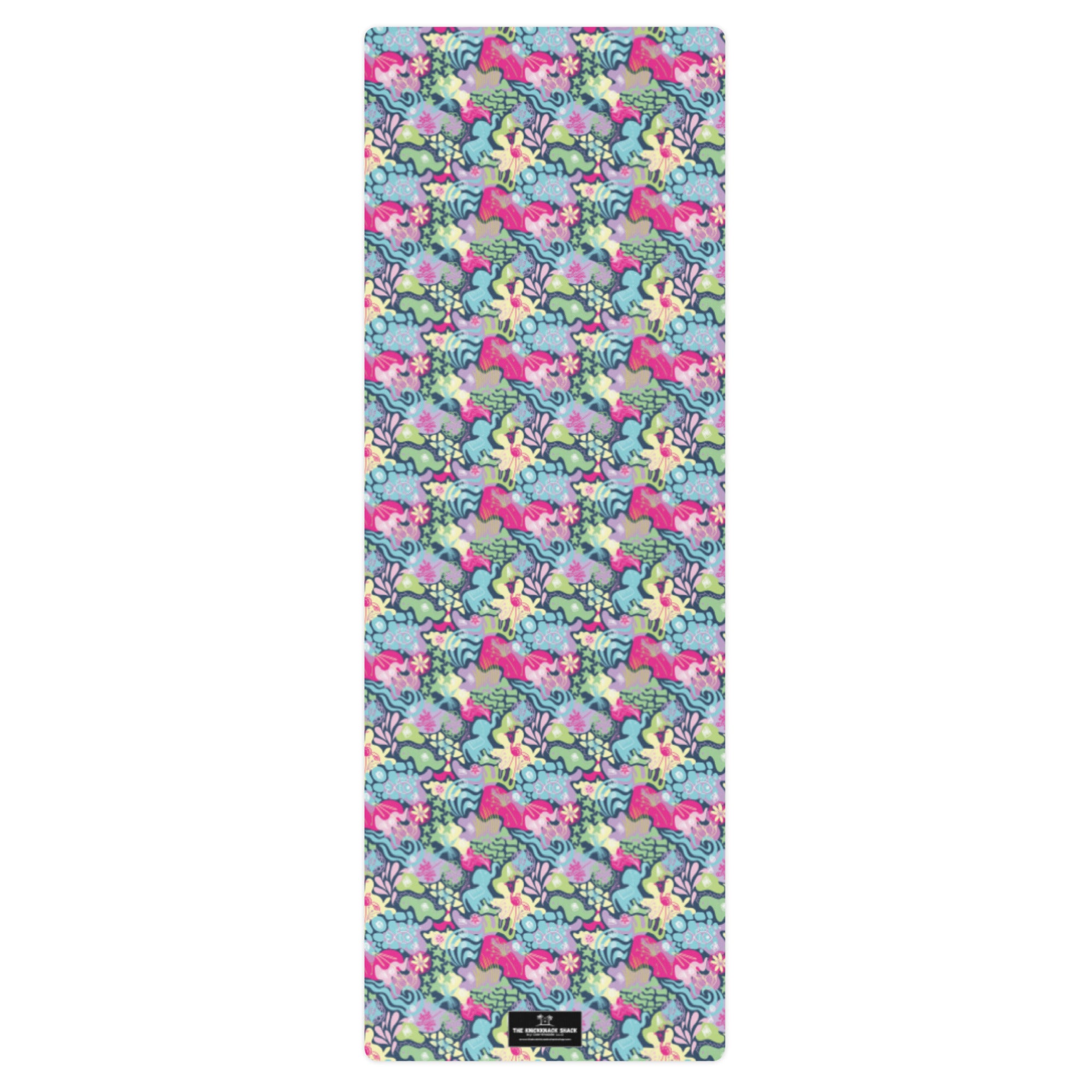 3mm Yoga Mat with Carrying Strap - Doodle Me This