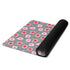 3mm Yoga Mat with Carrying Strap - Hibiscus & Leopard