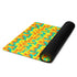 3mm Yoga Mat with Carrying Strap - Geometric Neon in Citrus