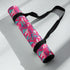 3mm Yoga Mat with Carrying Strap - Geometric Neon in Berry