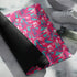 3mm Yoga Mat with Carrying Strap - Geometric Neon in Berry