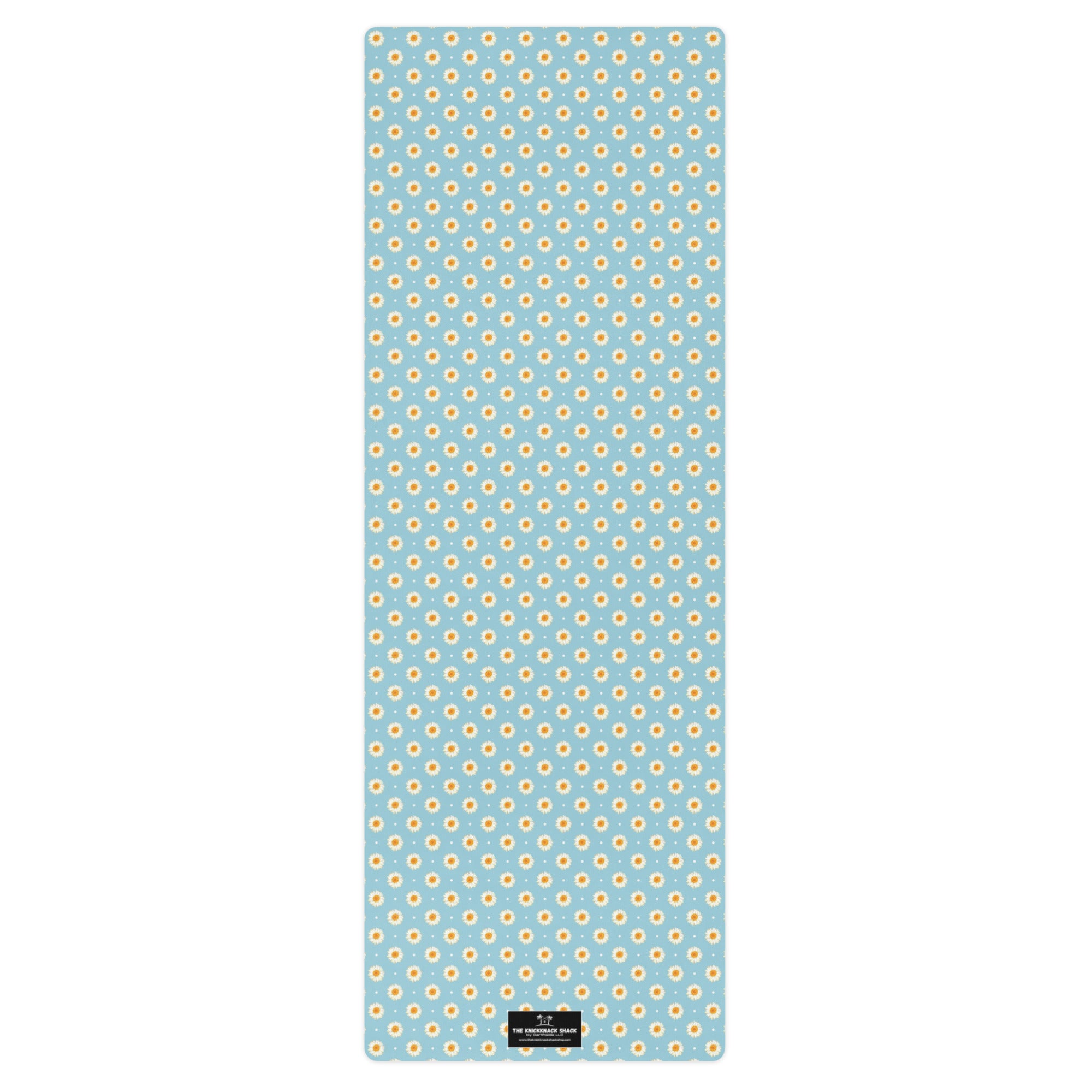 3mm Yoga Mat with Carrying Strap - Daisy Dots