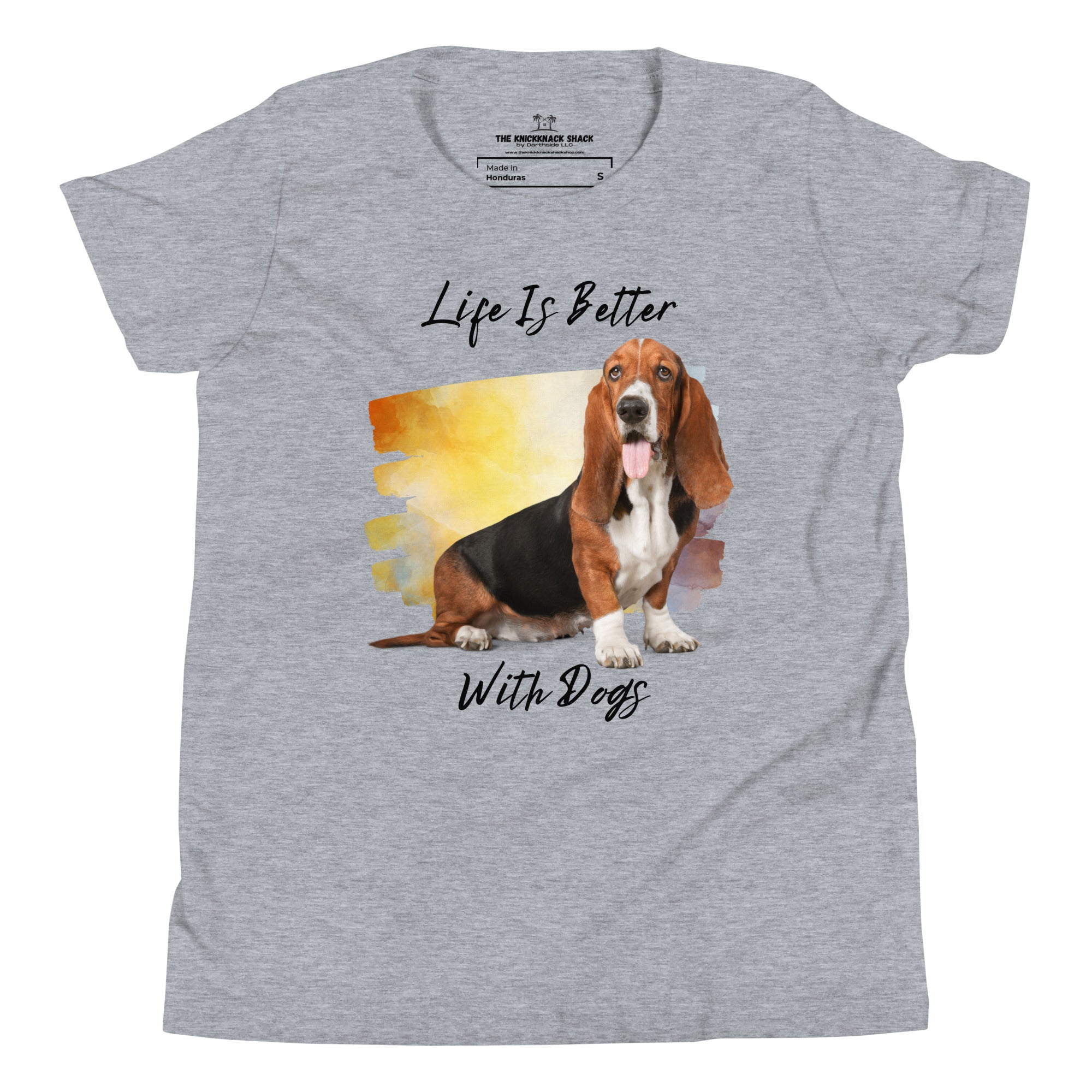 Youth T-Shirt - Better With Dogs (Light Colors)