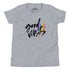 Camiseta Juvenil - Good Vibes (Colores Claros)