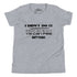 Youth T-Shirt - I Didn't Do It (Light Colors)