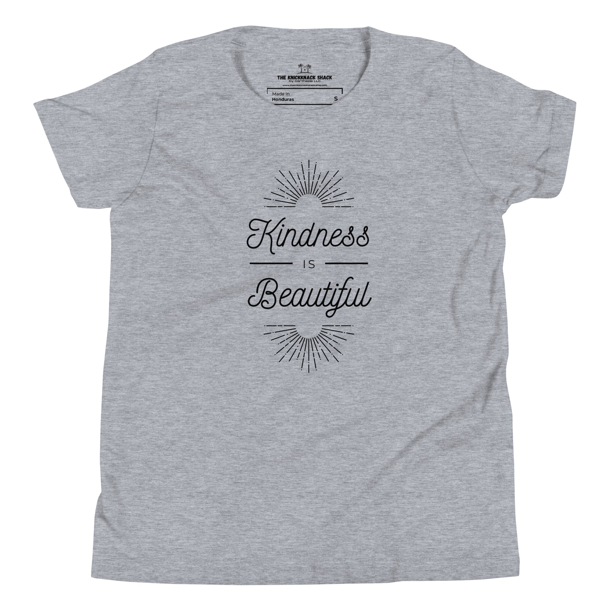 Youth T-Shirt - Kindness Is Beautiful (Light Colors)