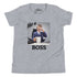 Camiseta juvenil - Like A Boss (colores claros)