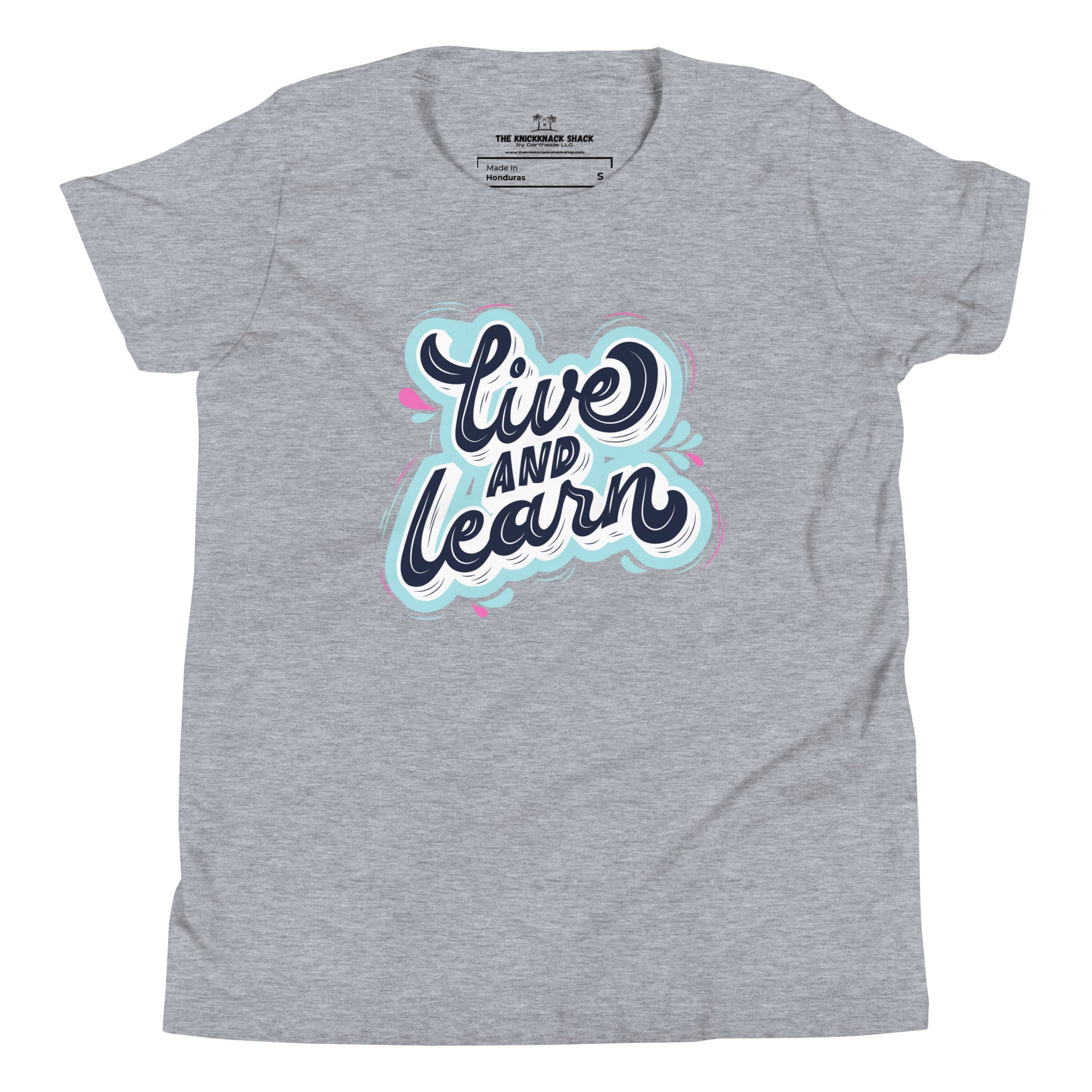 Youth T-Shirt - Live and Learn (Light Colors)