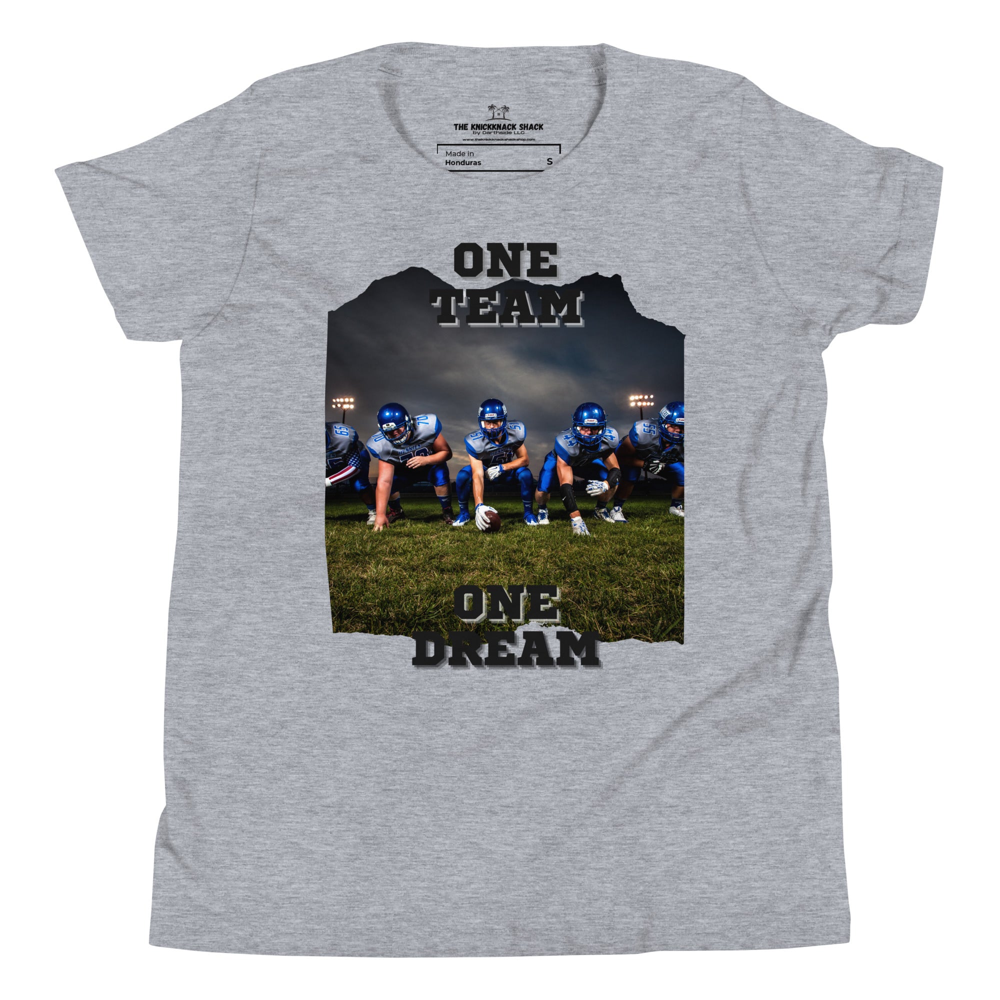 Youth T-Shirt - One Team, One Dream (Light Colors)