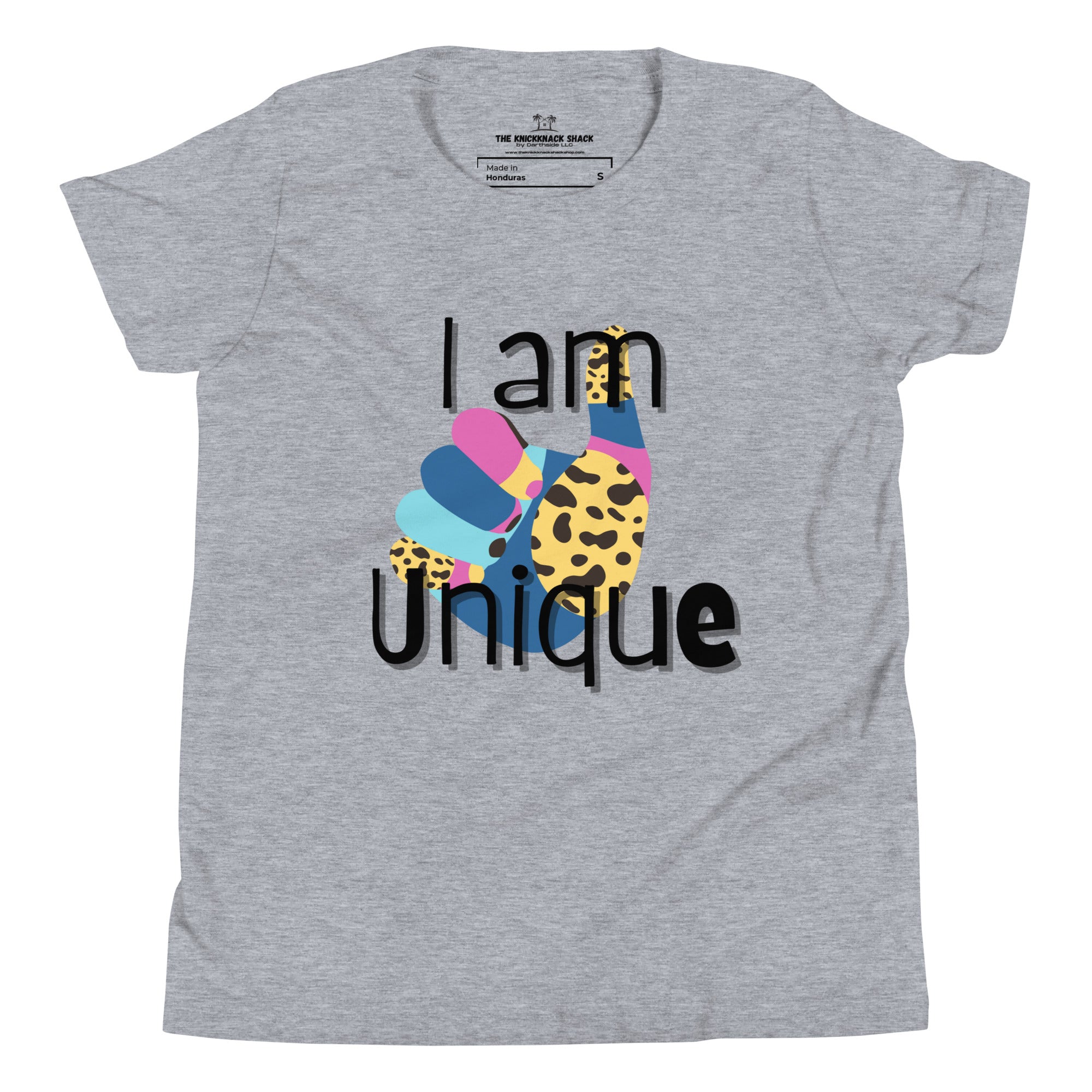 Youth T-Shirt - I Am Unique (Light Colors)