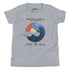 T-shirt jeunesse - Catch the Wave (couleurs claires)