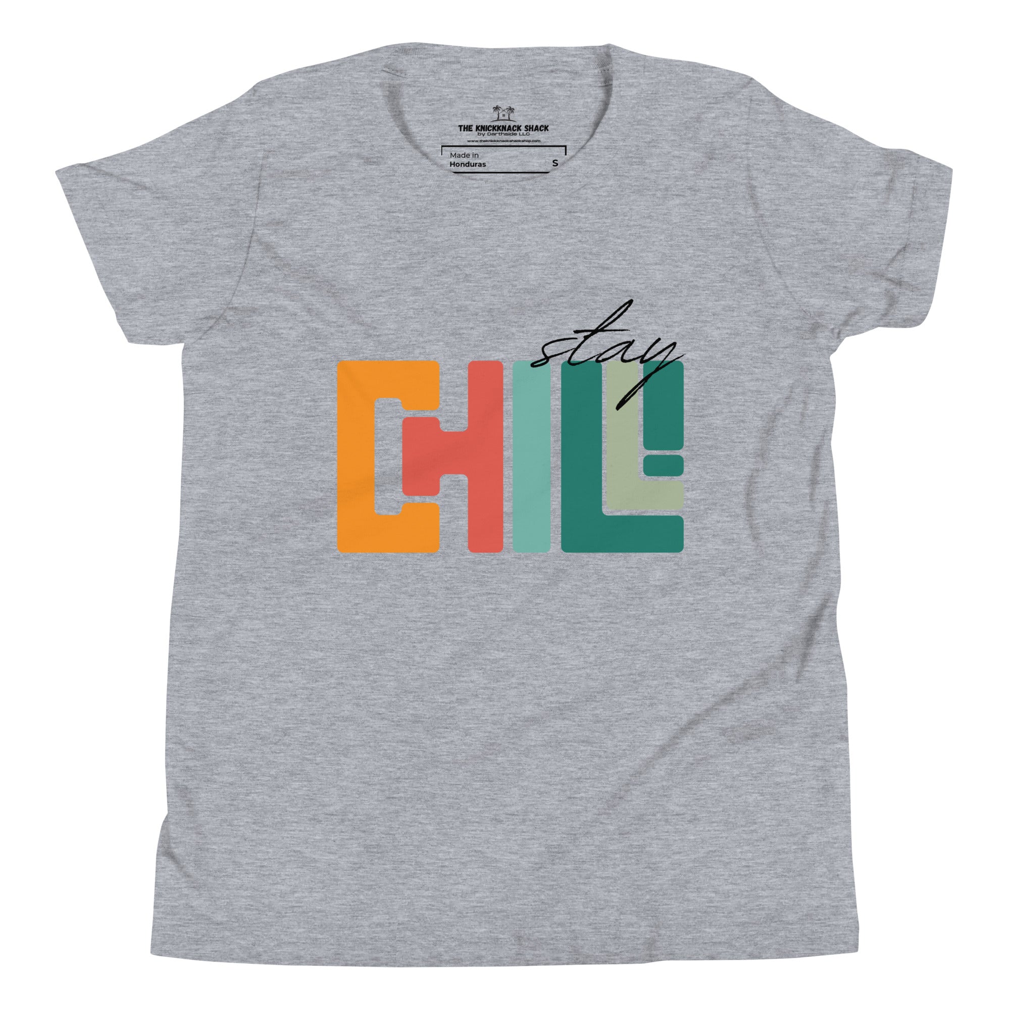 T-shirt jeunesse - Stay Chill (couleurs claires)