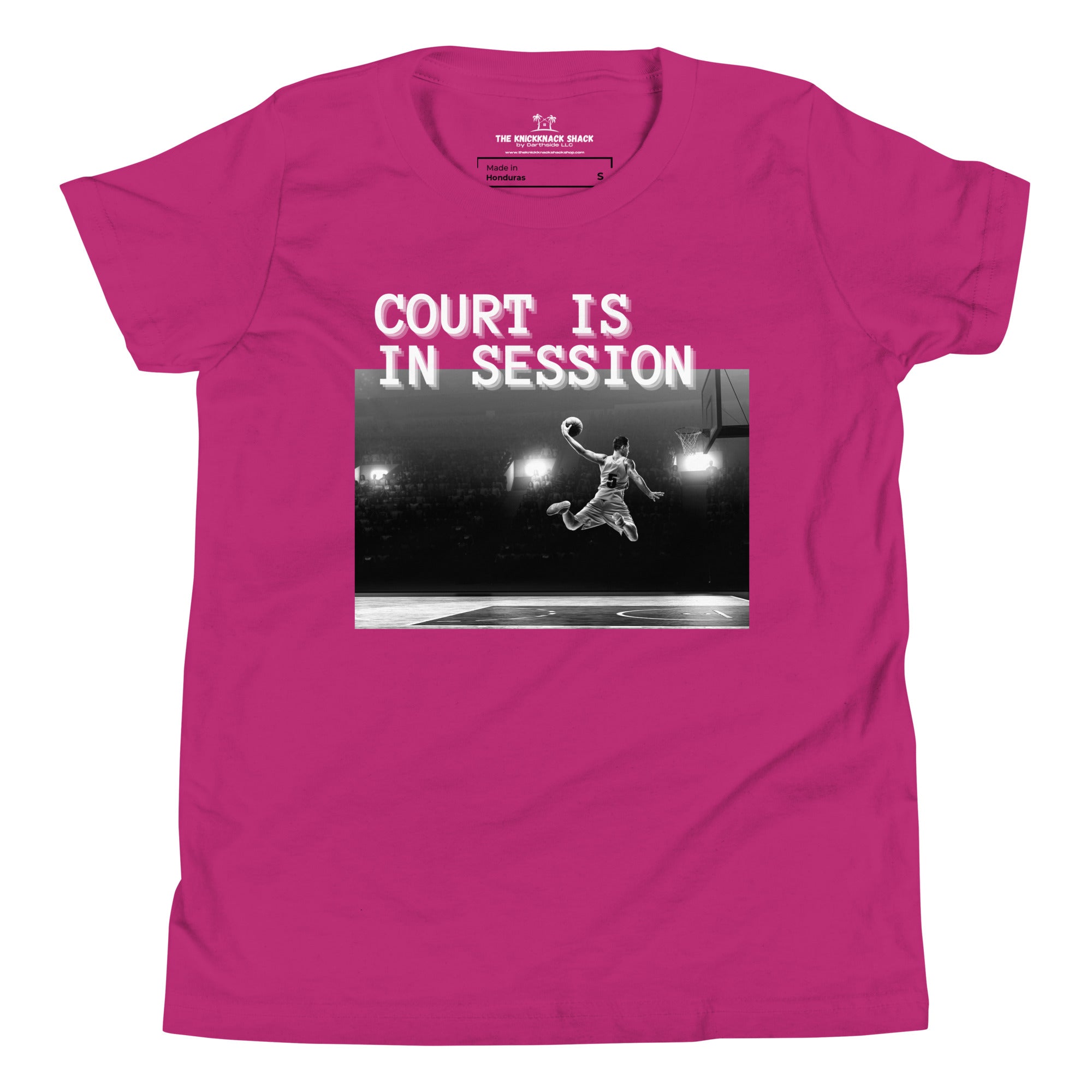 Youth T-Shirt - Court Is In Session (Dark Colors)