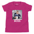 Camiseta juvenil - Like A Boss (colores oscuros)