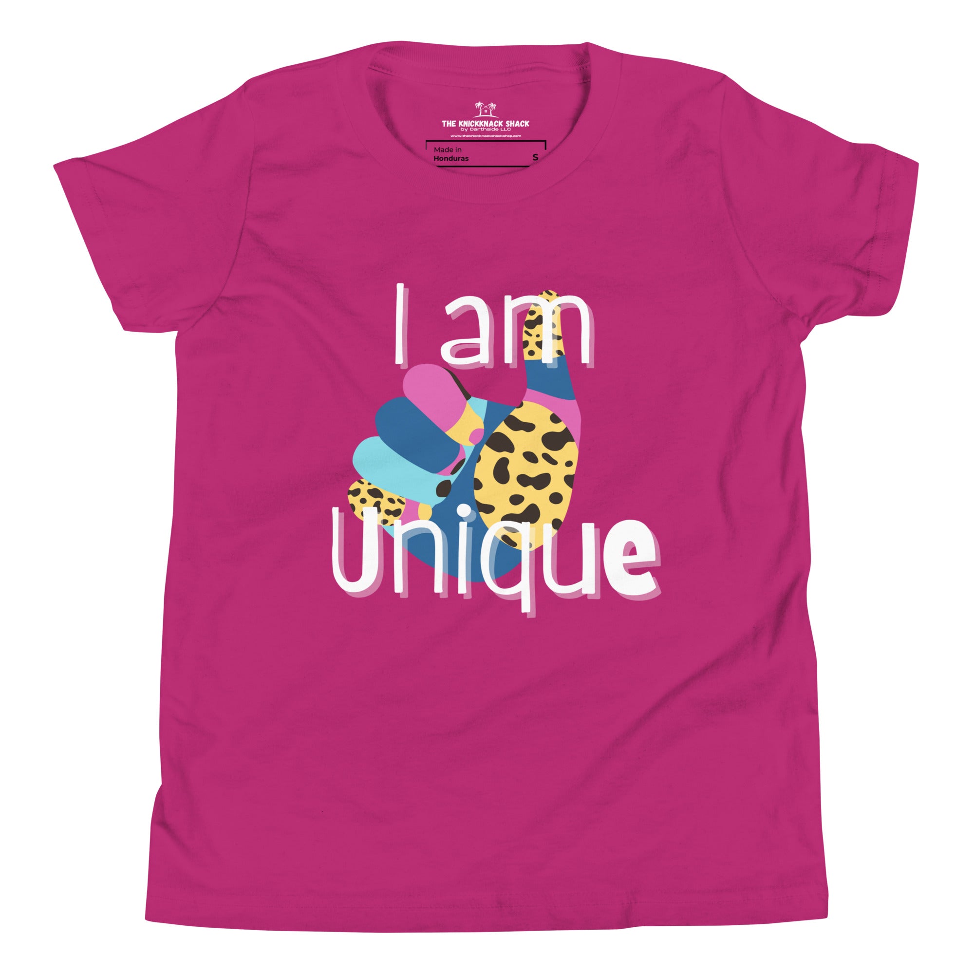 Youth T-Shirt - I Am Unique (Dark Colors)