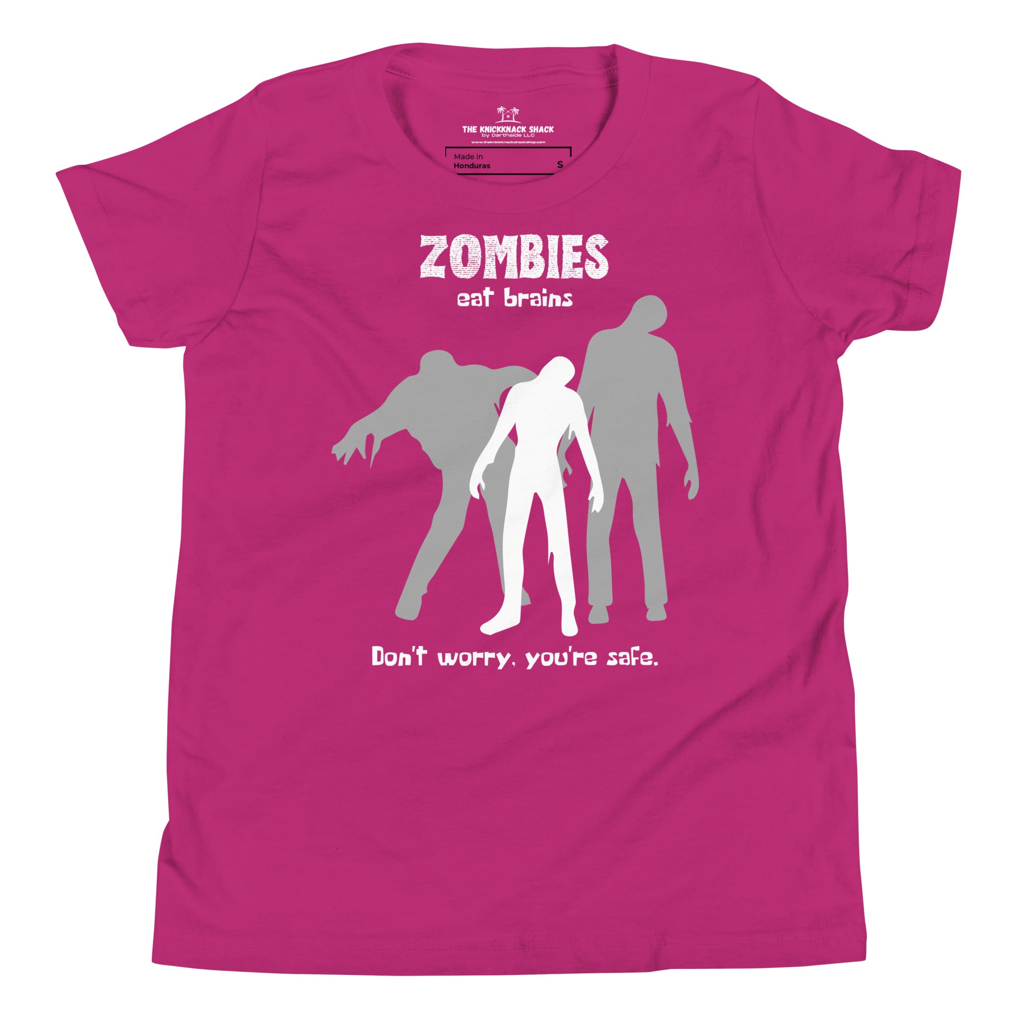 T-Shirt Jeunesse - Zombies (Couleurs Foncées)