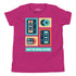 Camiseta juvenil - Keep the Music Playing (colores oscuros)