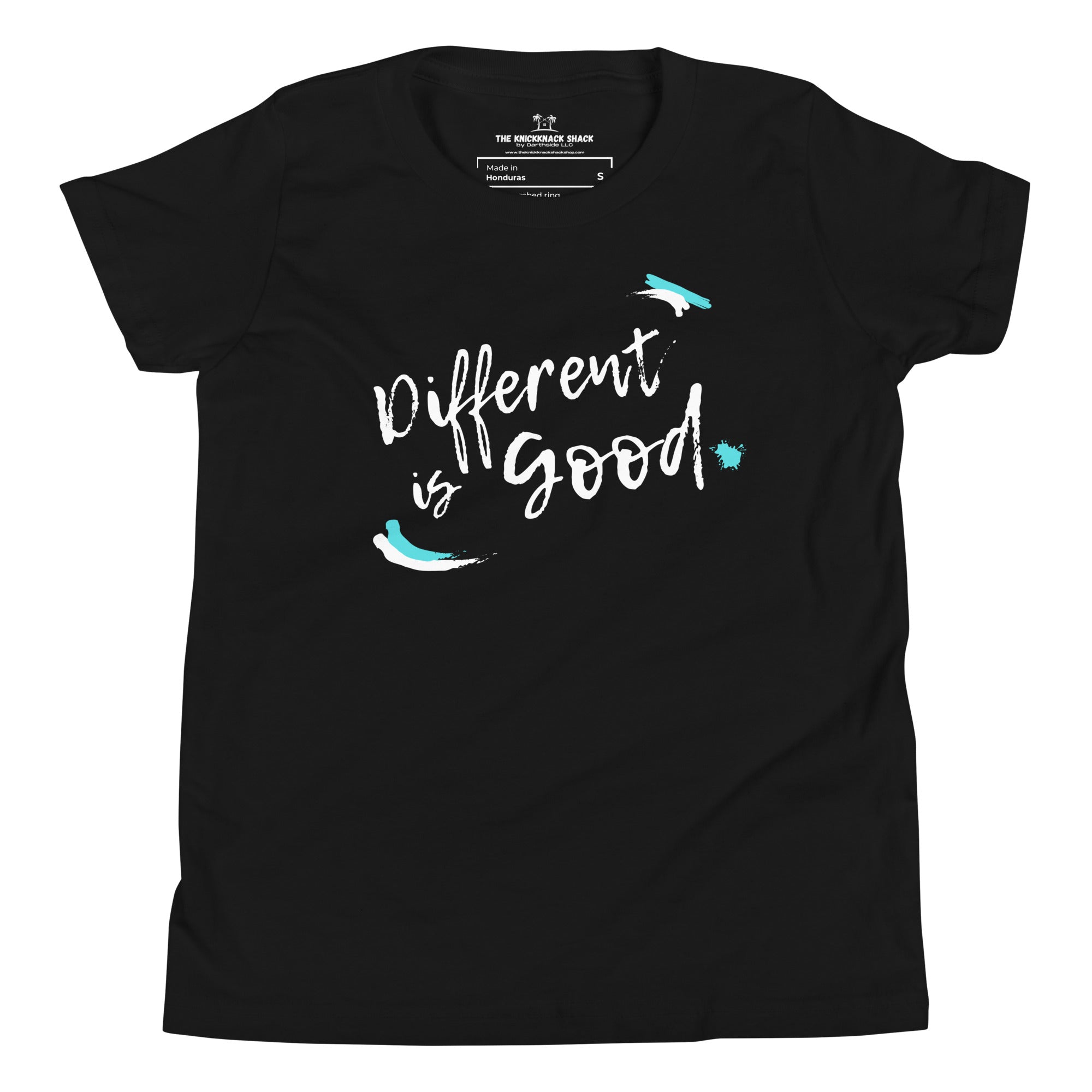 T-shirt jeunesse - Different Is Good (couleurs foncées)