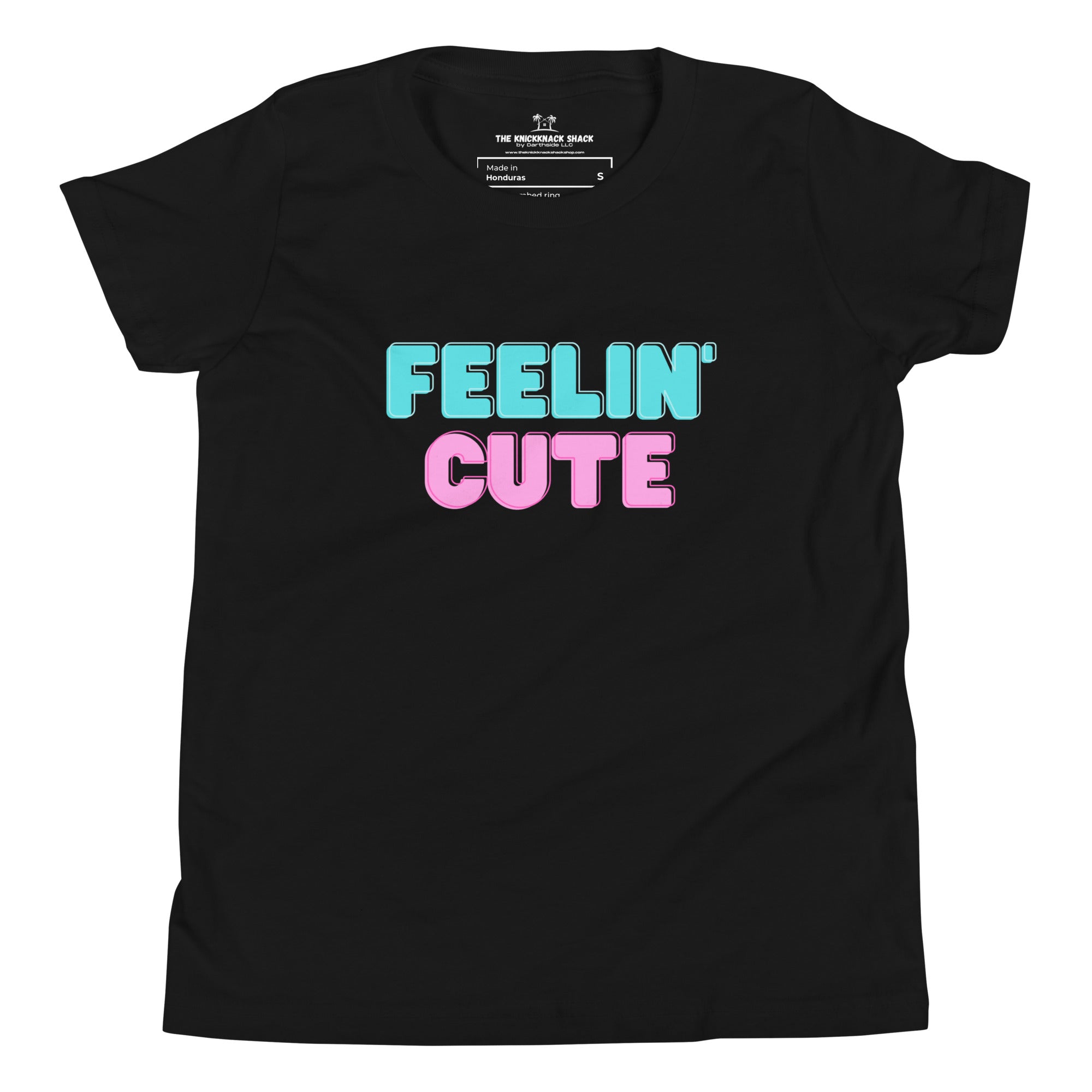 T-shirt jeunesse - Feelin' Cute (couleurs foncées)