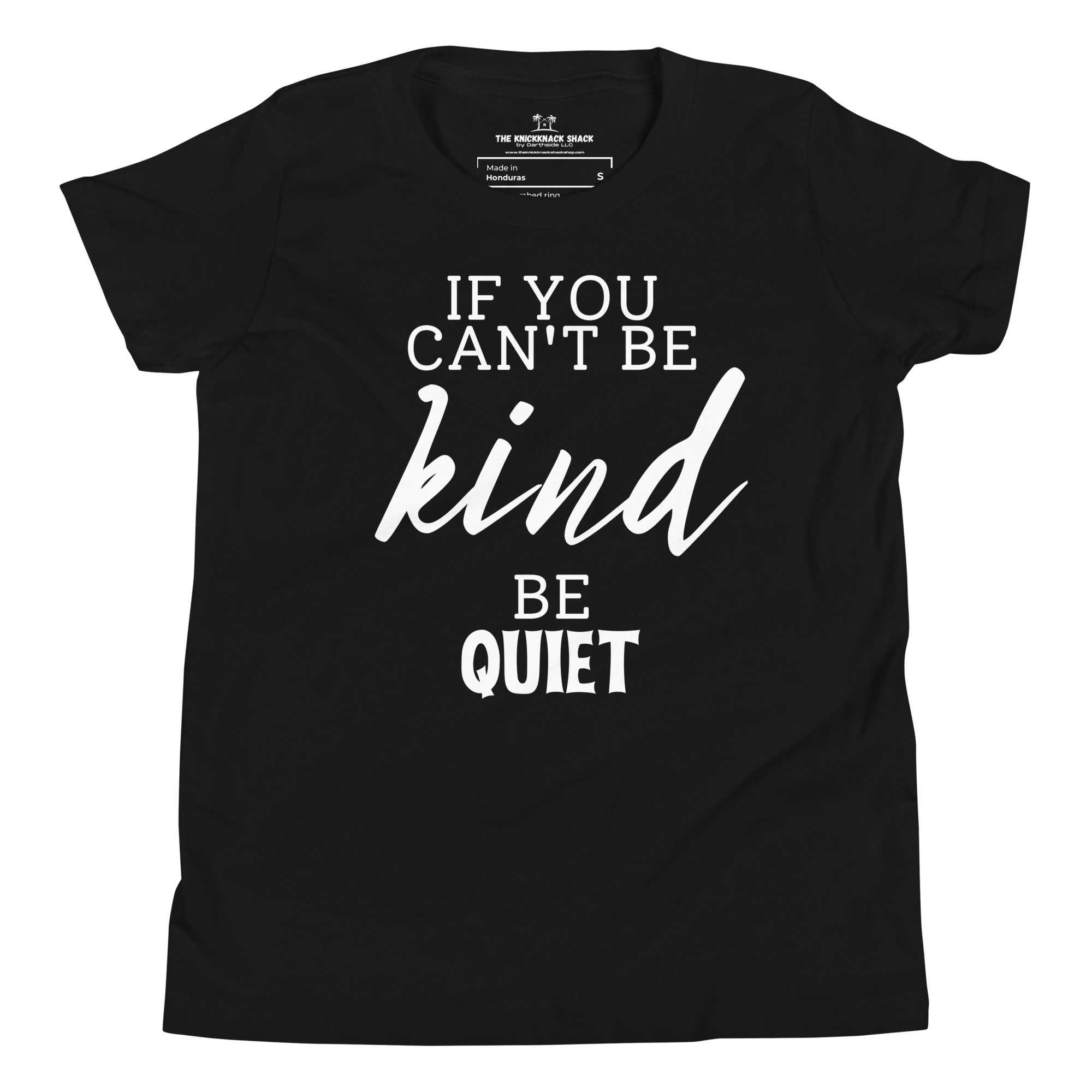 Youth T-Shirt - If You Can't Be Kind (Dark Colors)