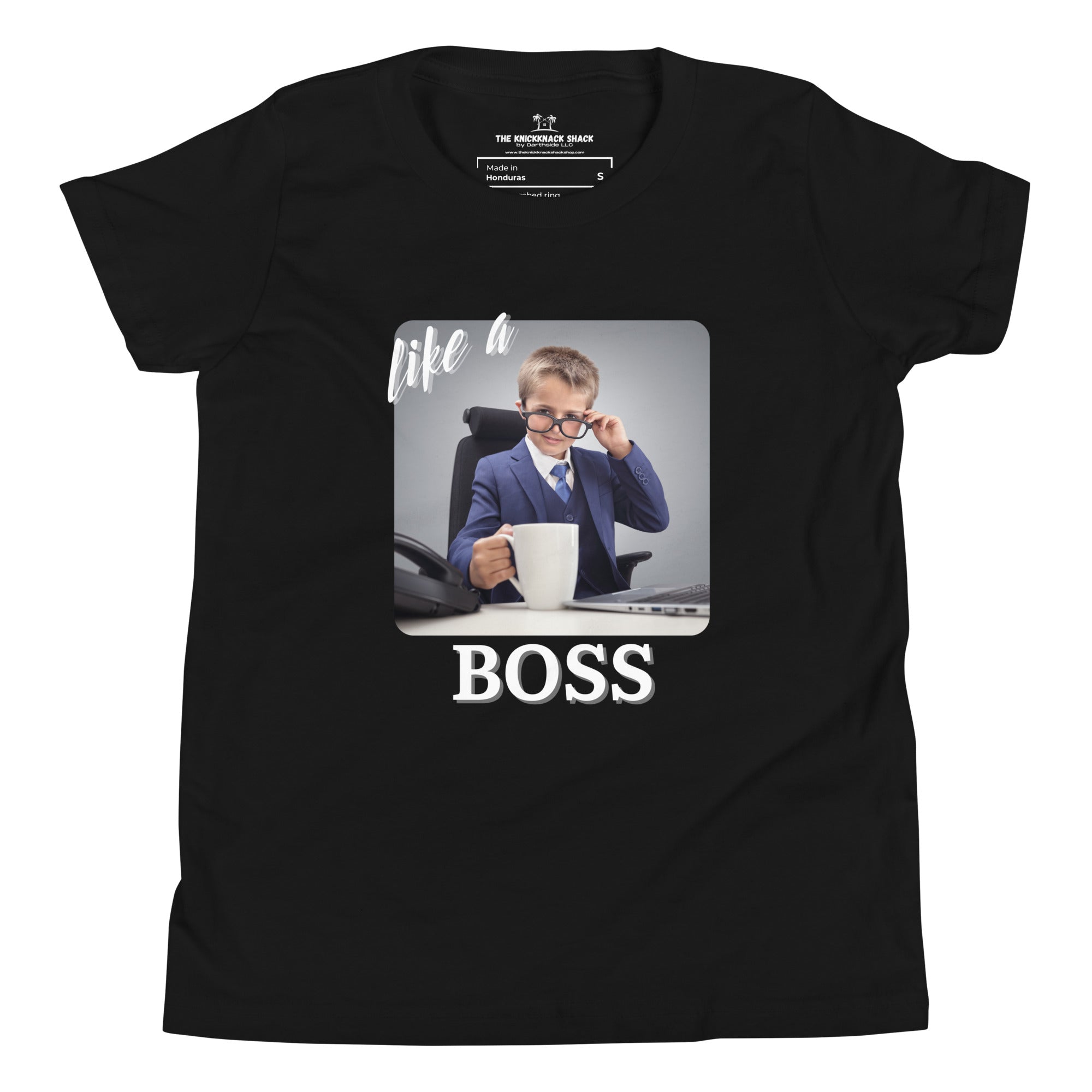 Youth T-Shirt - Like A Boss (Dark Colors)