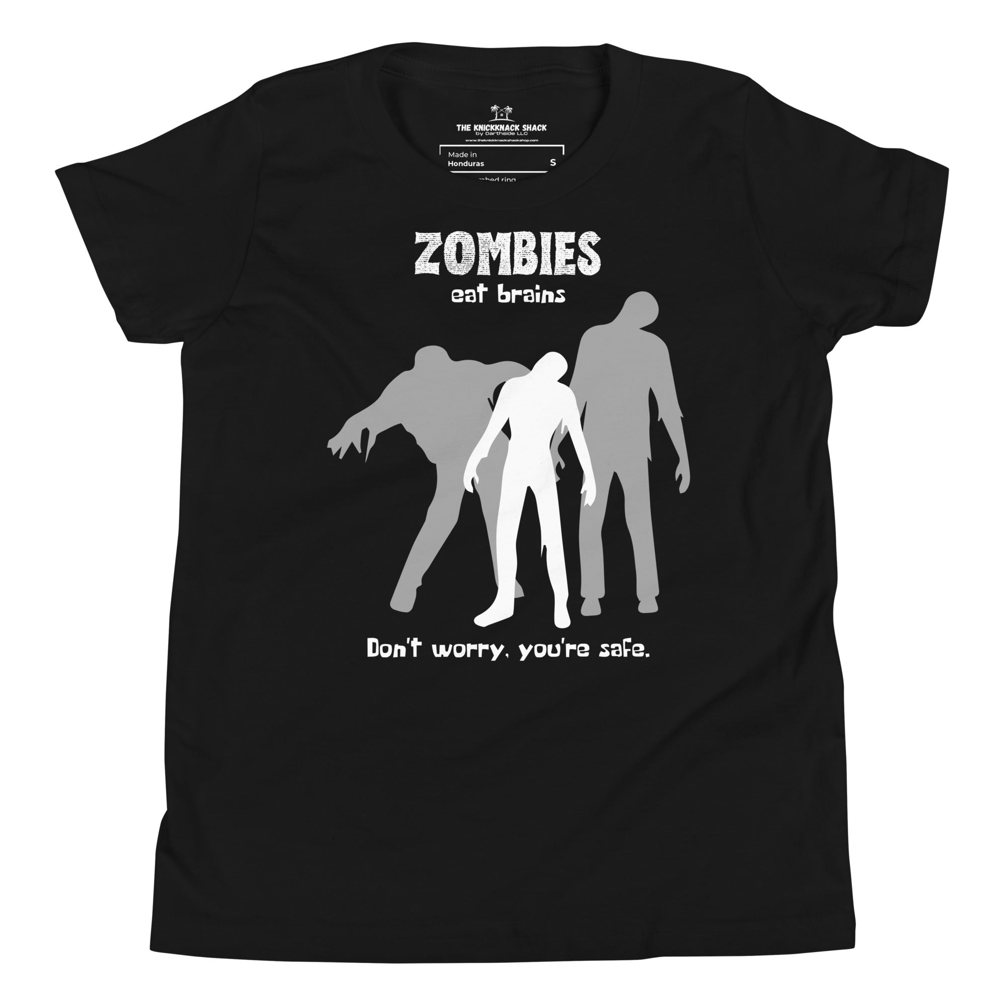 T-Shirt Jeunesse - Zombies (Couleurs Foncées)