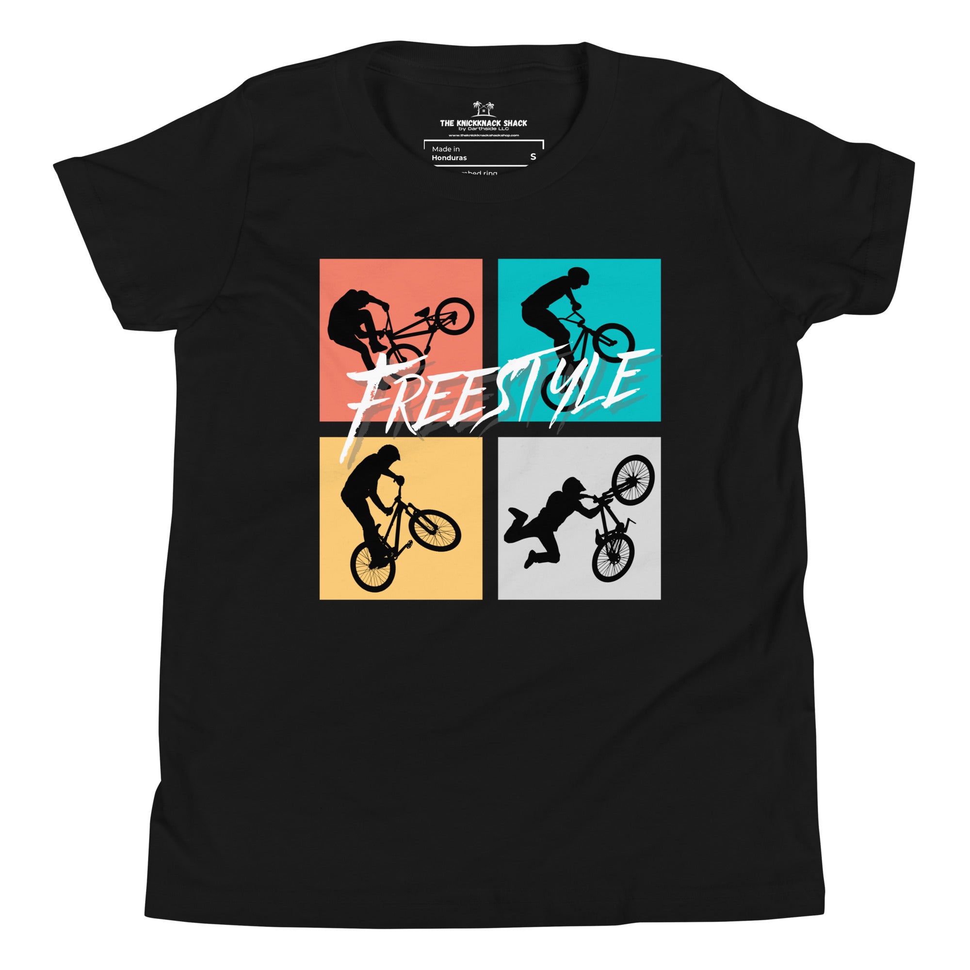 Camiseta Juvenil - Freestyle (Colores Oscuros)