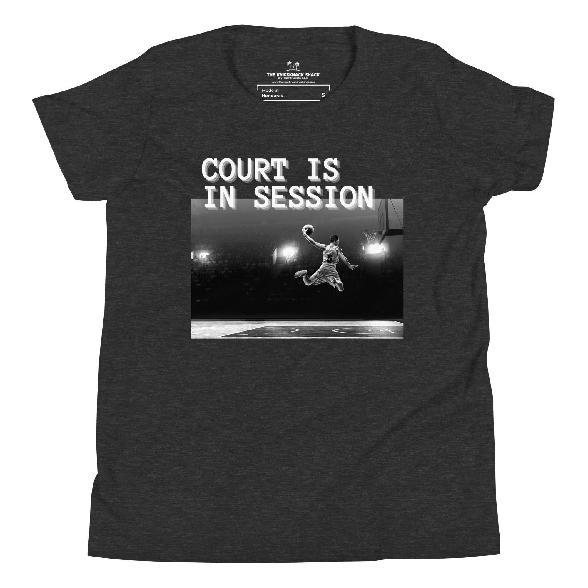 Youth T-Shirt - Court Is In Session (Dark Colors)