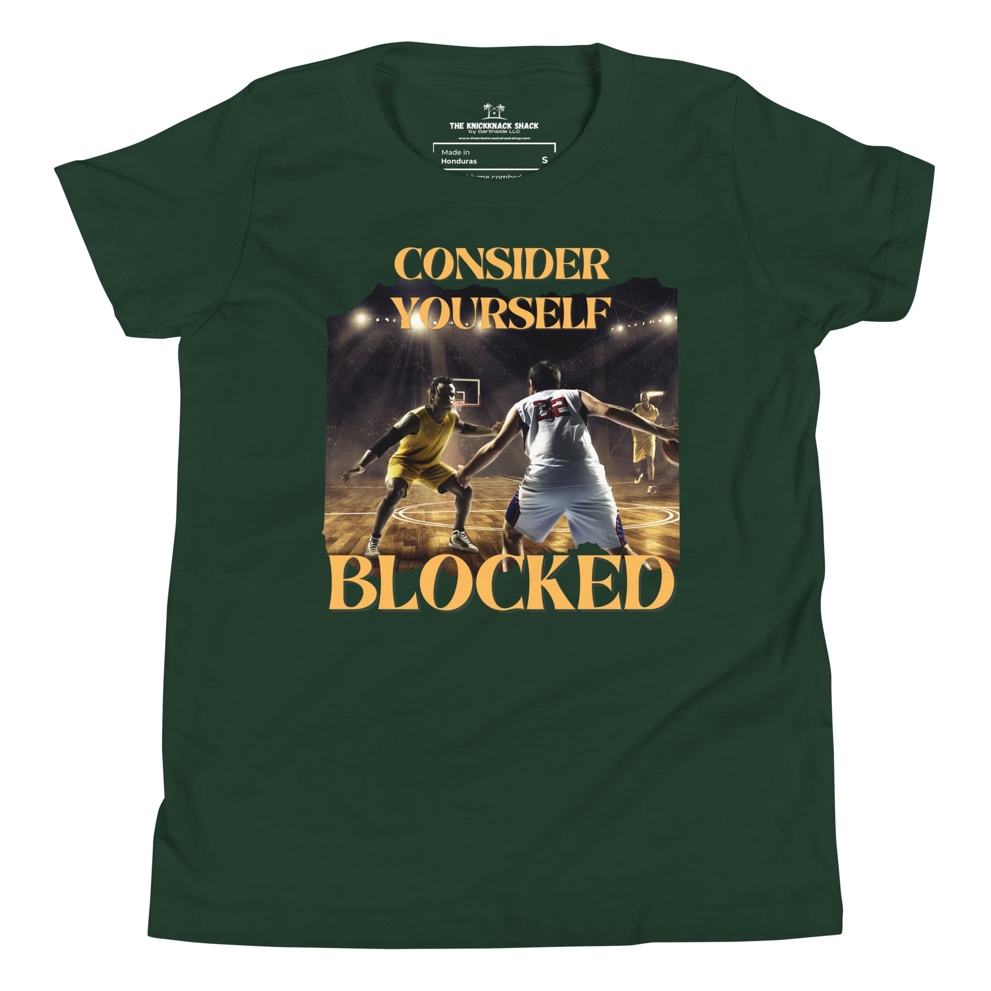 Youth T-Shirt - Consider Yourself Blocked (Dark Colors)