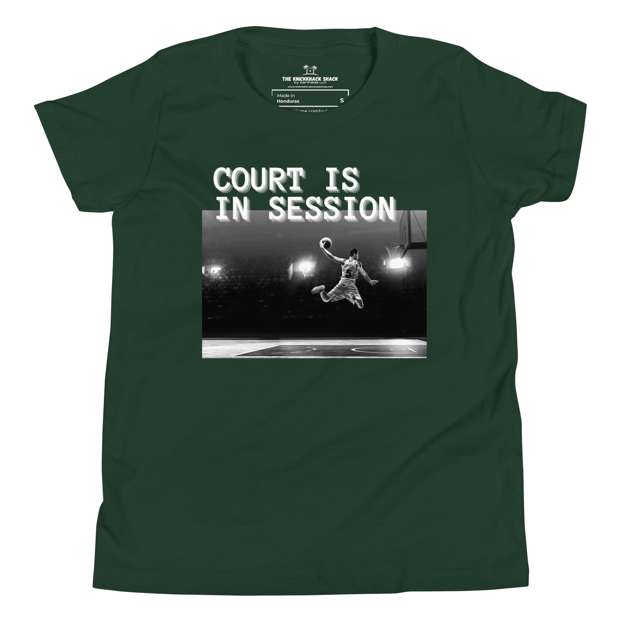 Youth T-Shirt - Court Is In Session (Dark Colors)