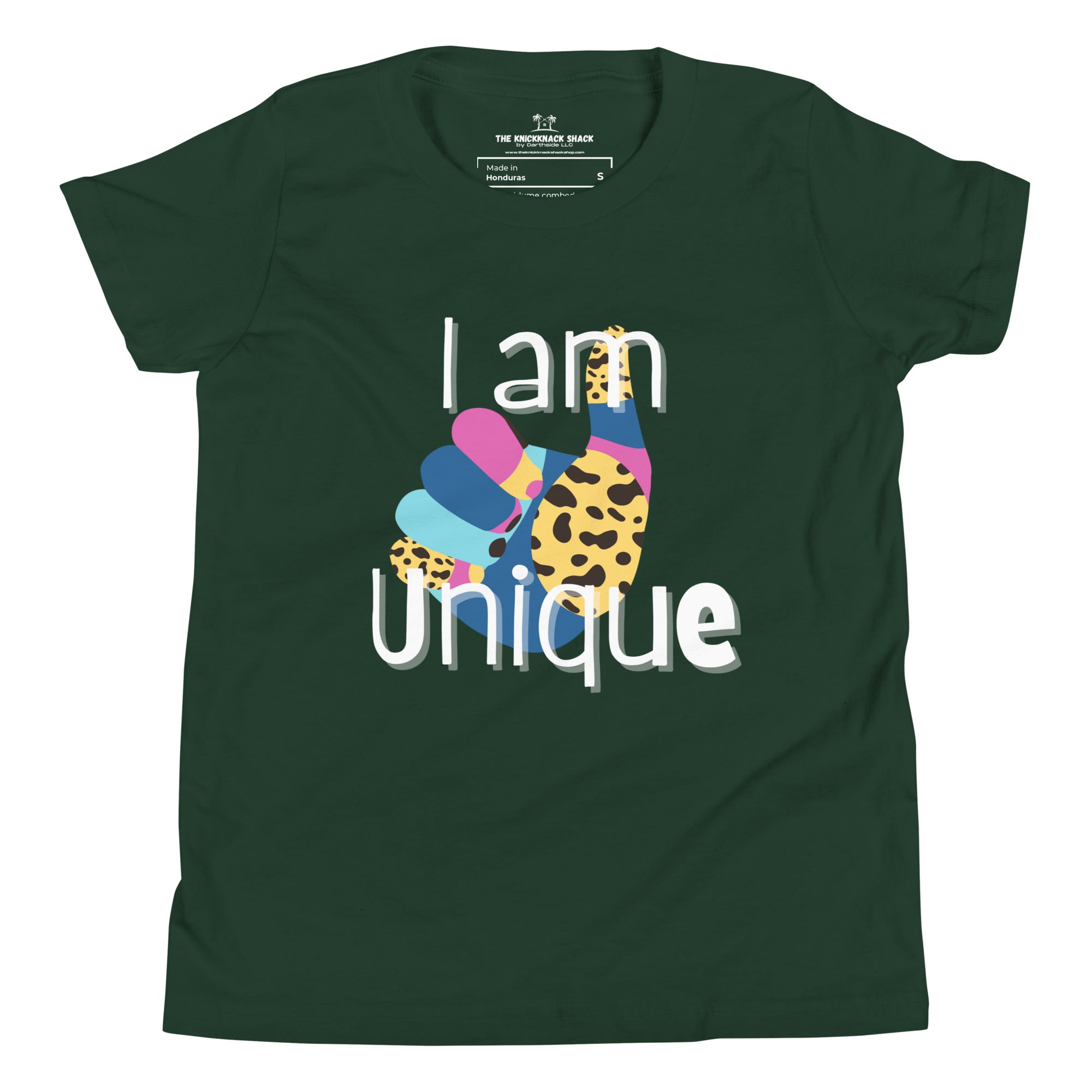 Youth T-Shirt - I Am Unique (Dark Colors)