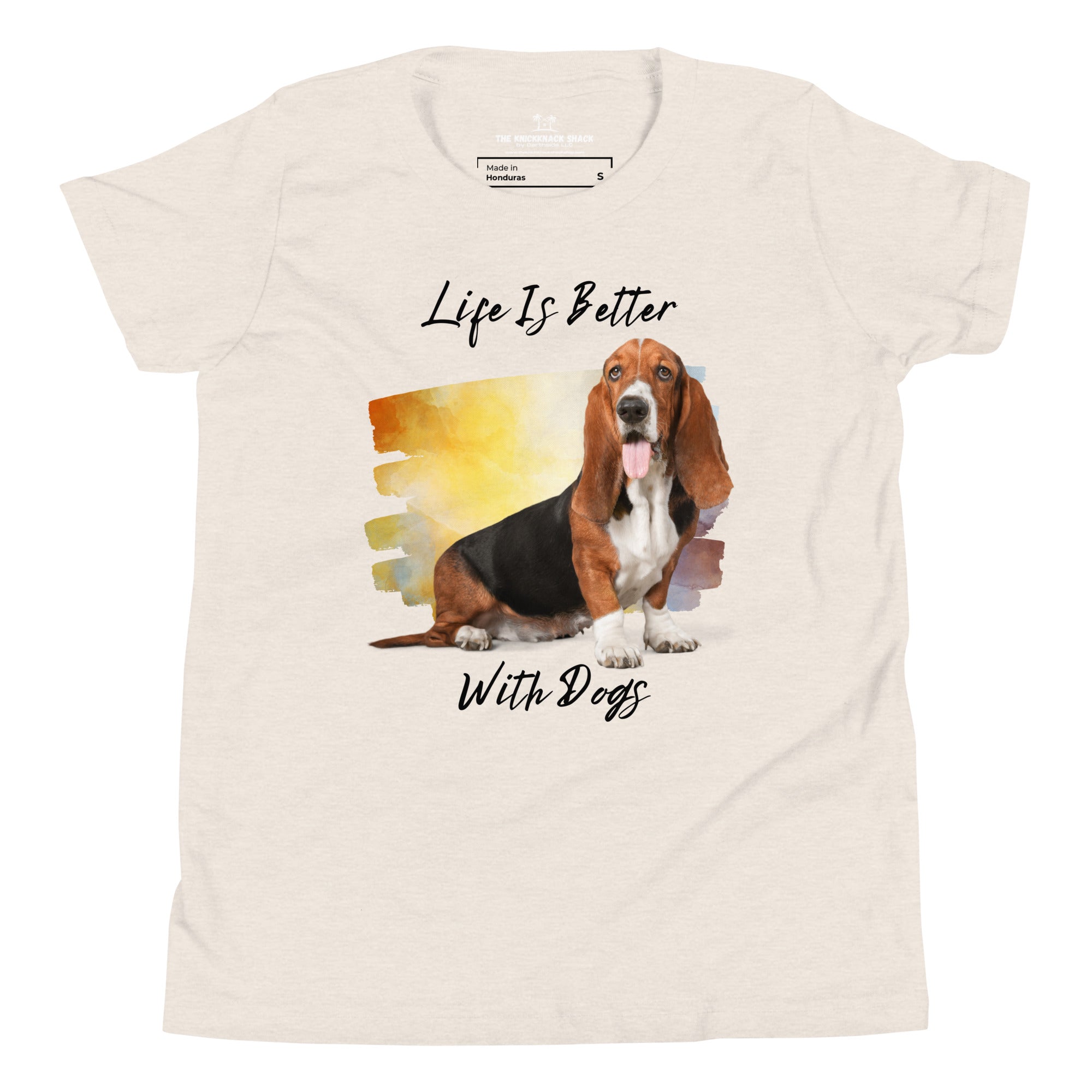 Youth T-Shirt - Better With Dogs (Light Colors)