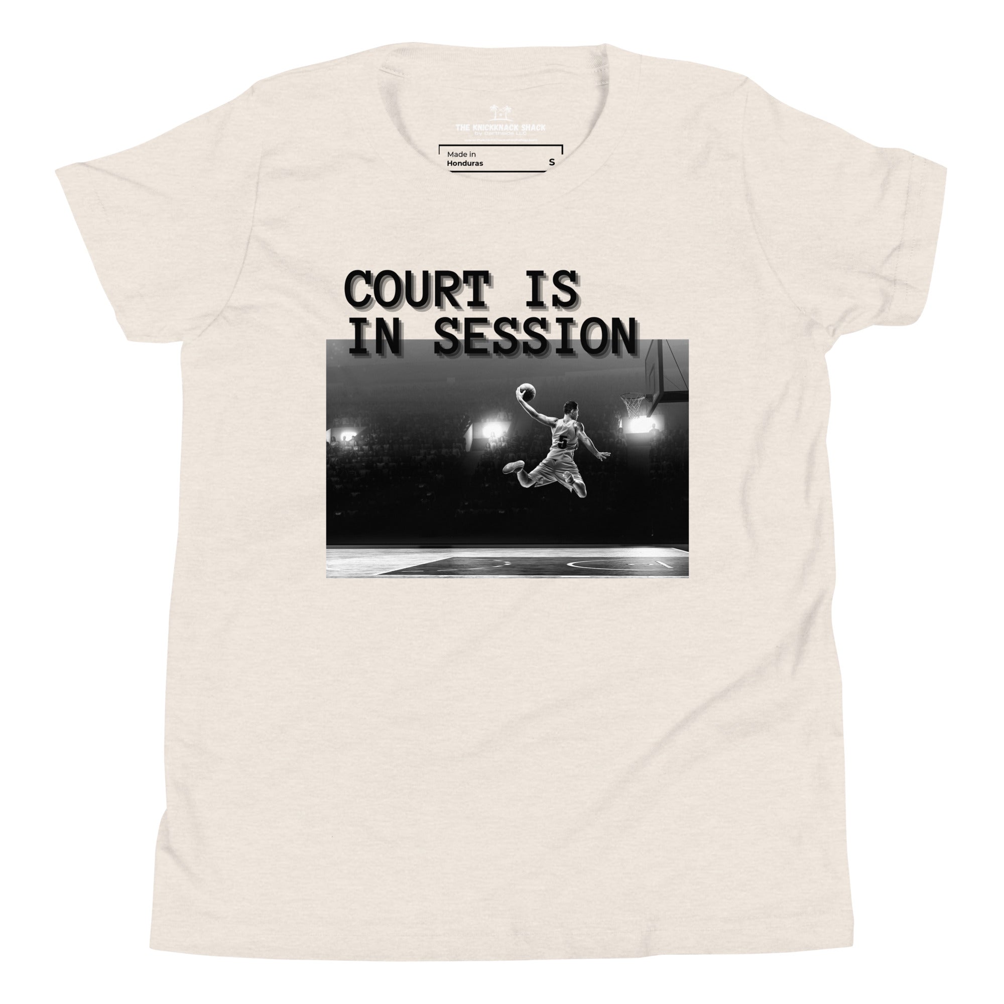 T-Shirt Jeunesse - Court Is In Session (Couleurs Claires)