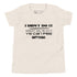 Youth T-Shirt - I Didn't Do It (Light Colors)