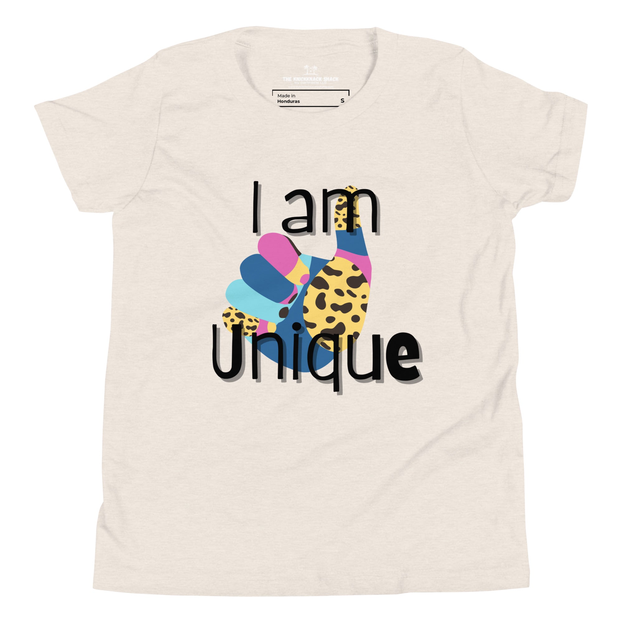 Youth T-Shirt - I Am Unique (Light Colors)