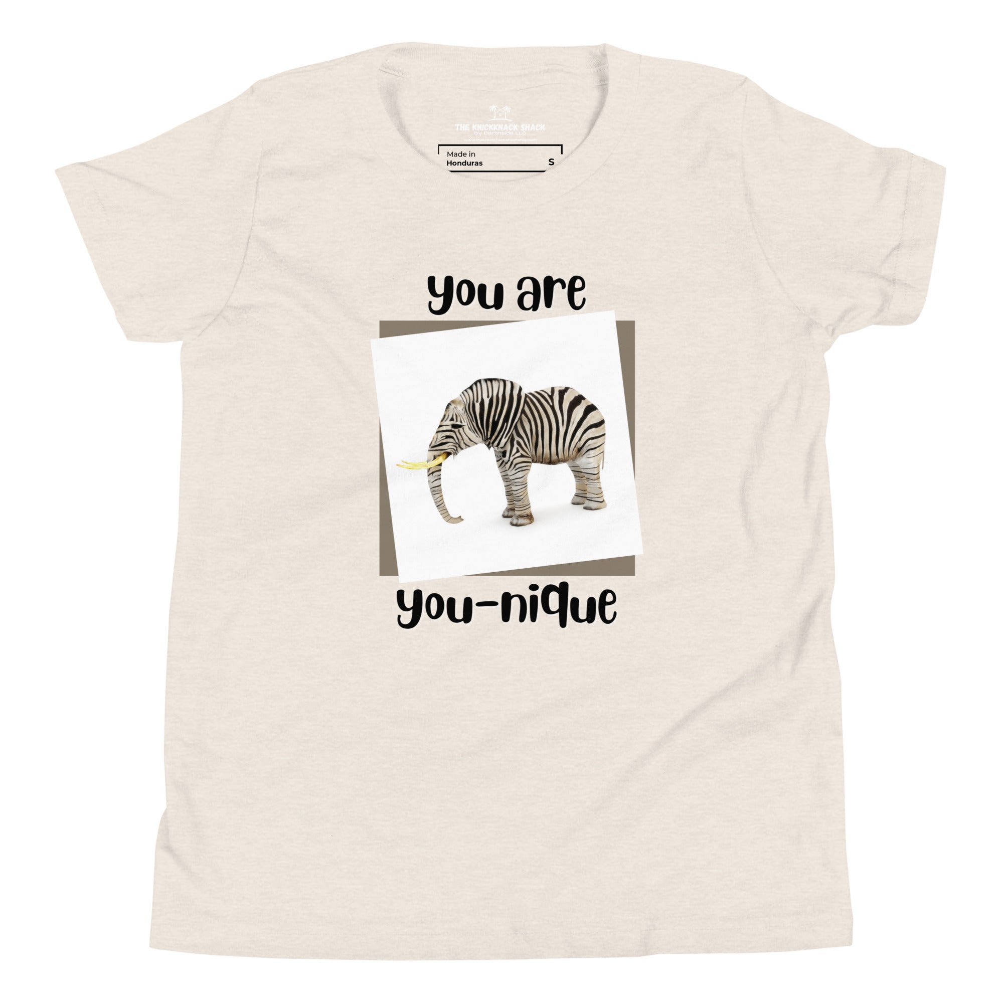 T-Shirt Jeunesse - You Are You-Nique (Couleurs Claires)