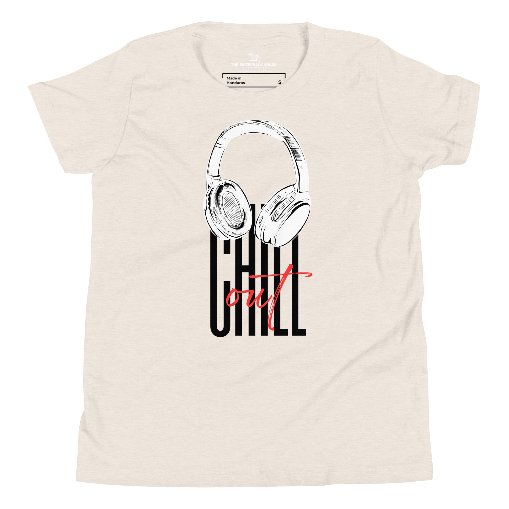 Camiseta Juvenil - Chill Out (Colores Claros)