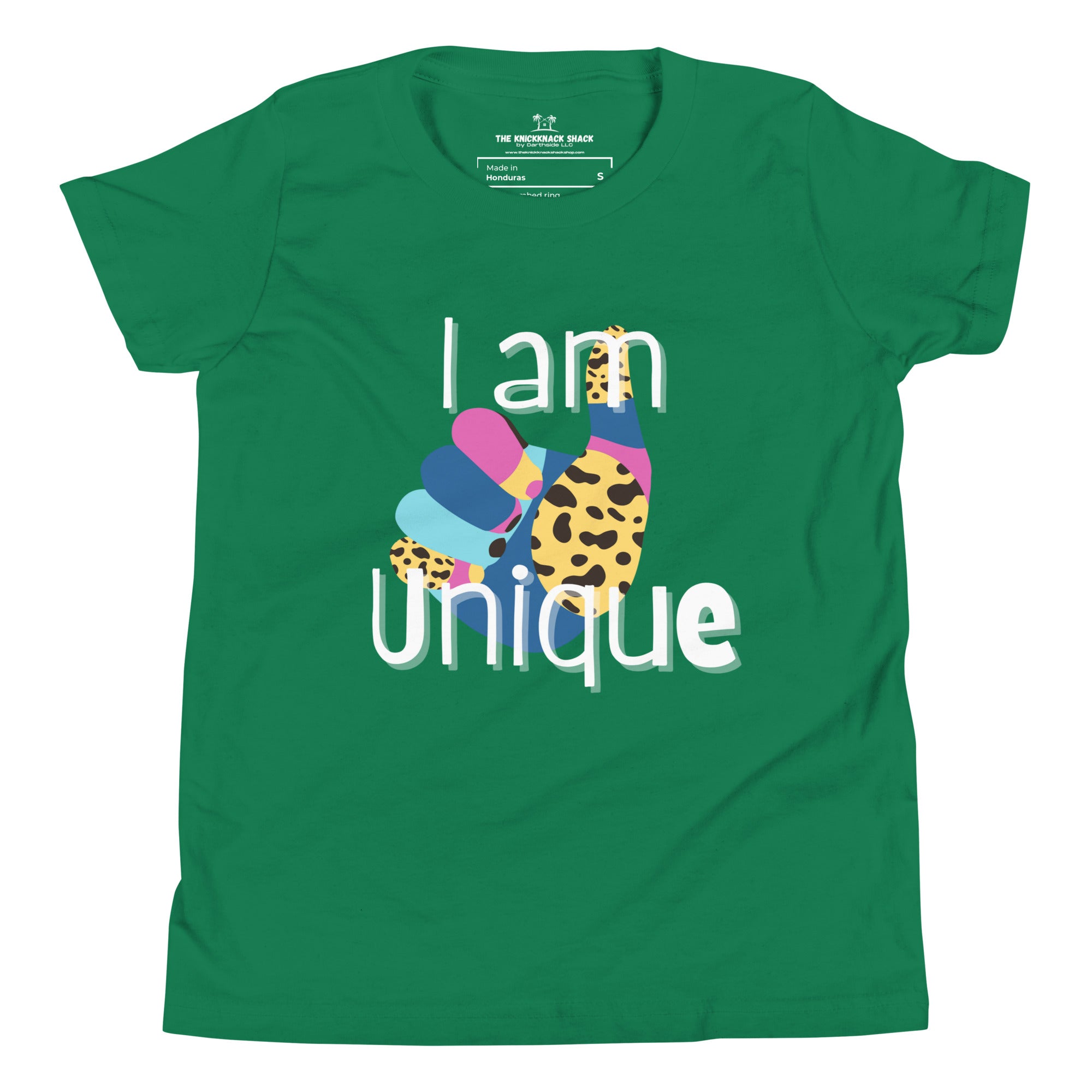 Youth T-Shirt - I Am Unique (Dark Colors)