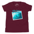 Camiseta juvenil - Ride That Wave (colores oscuros)