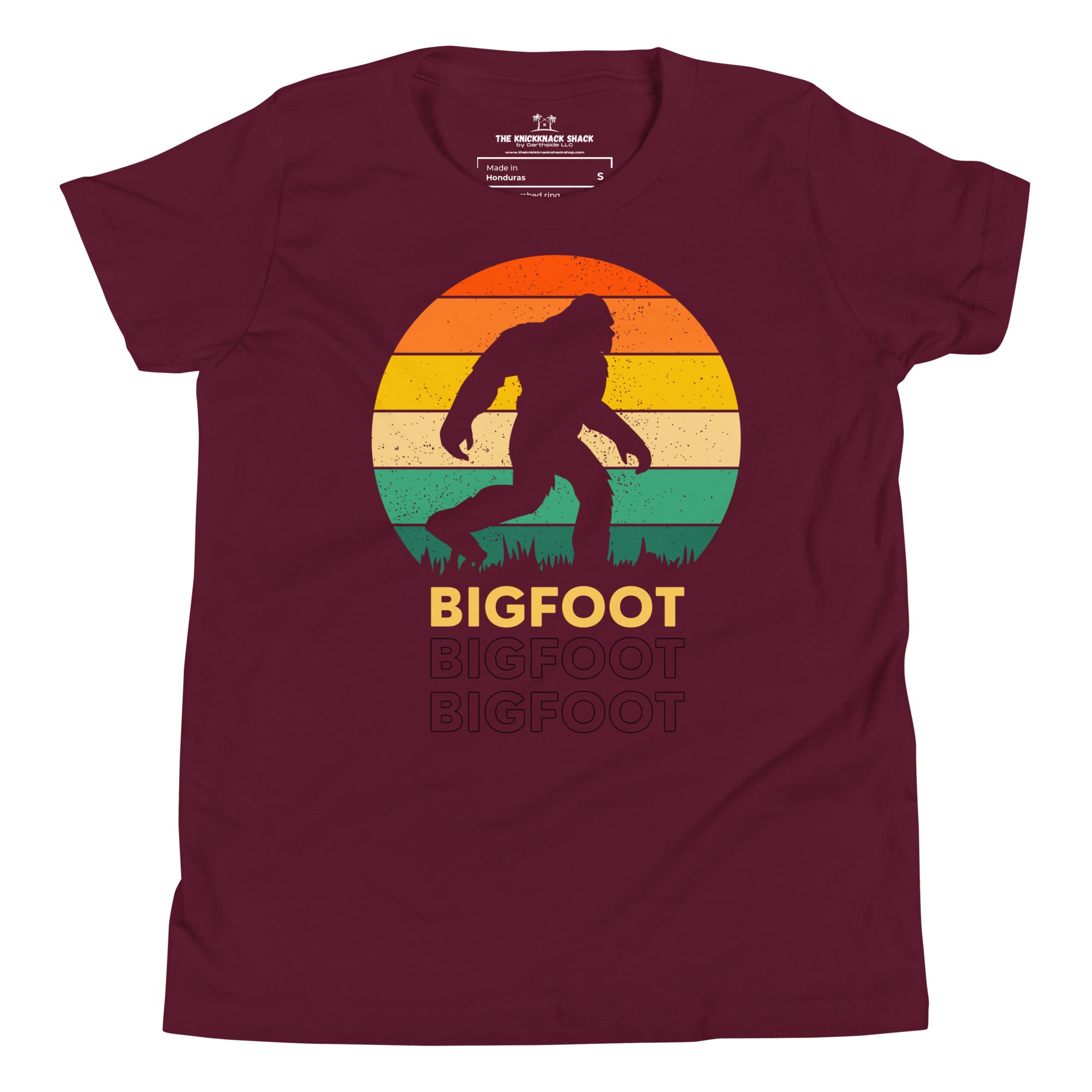 Youth T-Shirt - Bigfoot (Dark Colors)