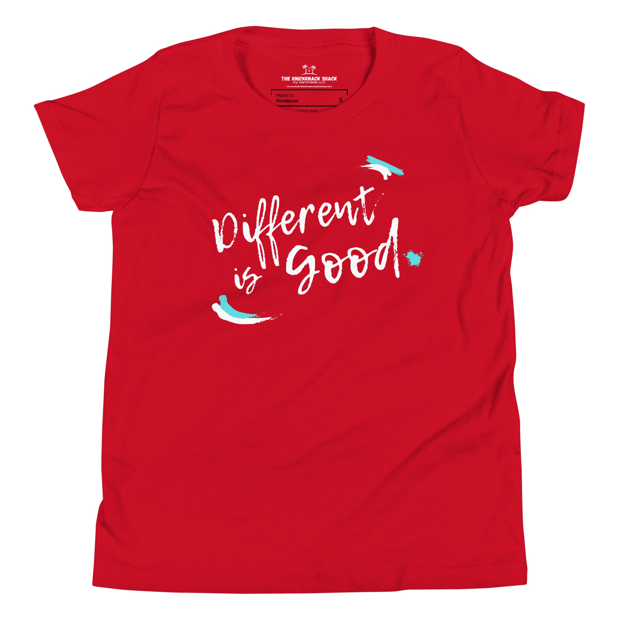 T-shirt jeunesse - Different Is Good (couleurs foncées)