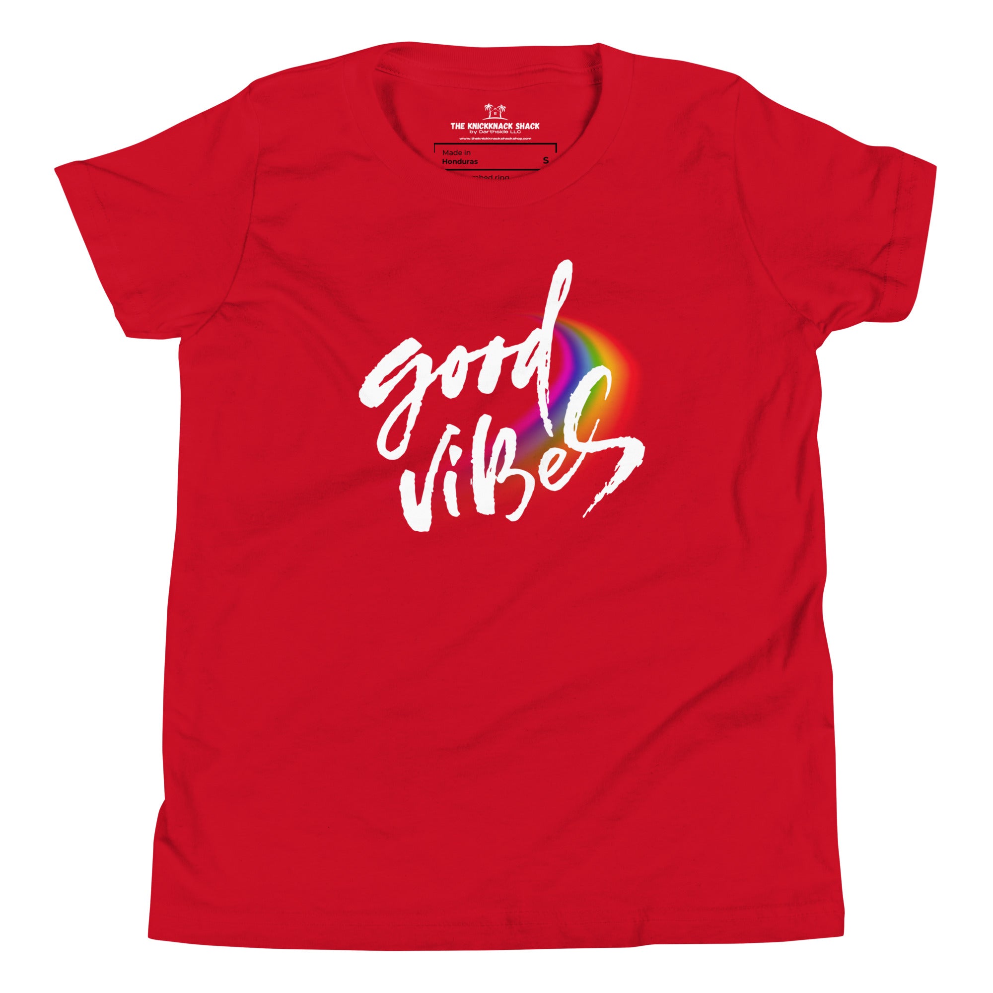 T-Shirt Jeunesse - Good Vibes (Couleurs Foncées)