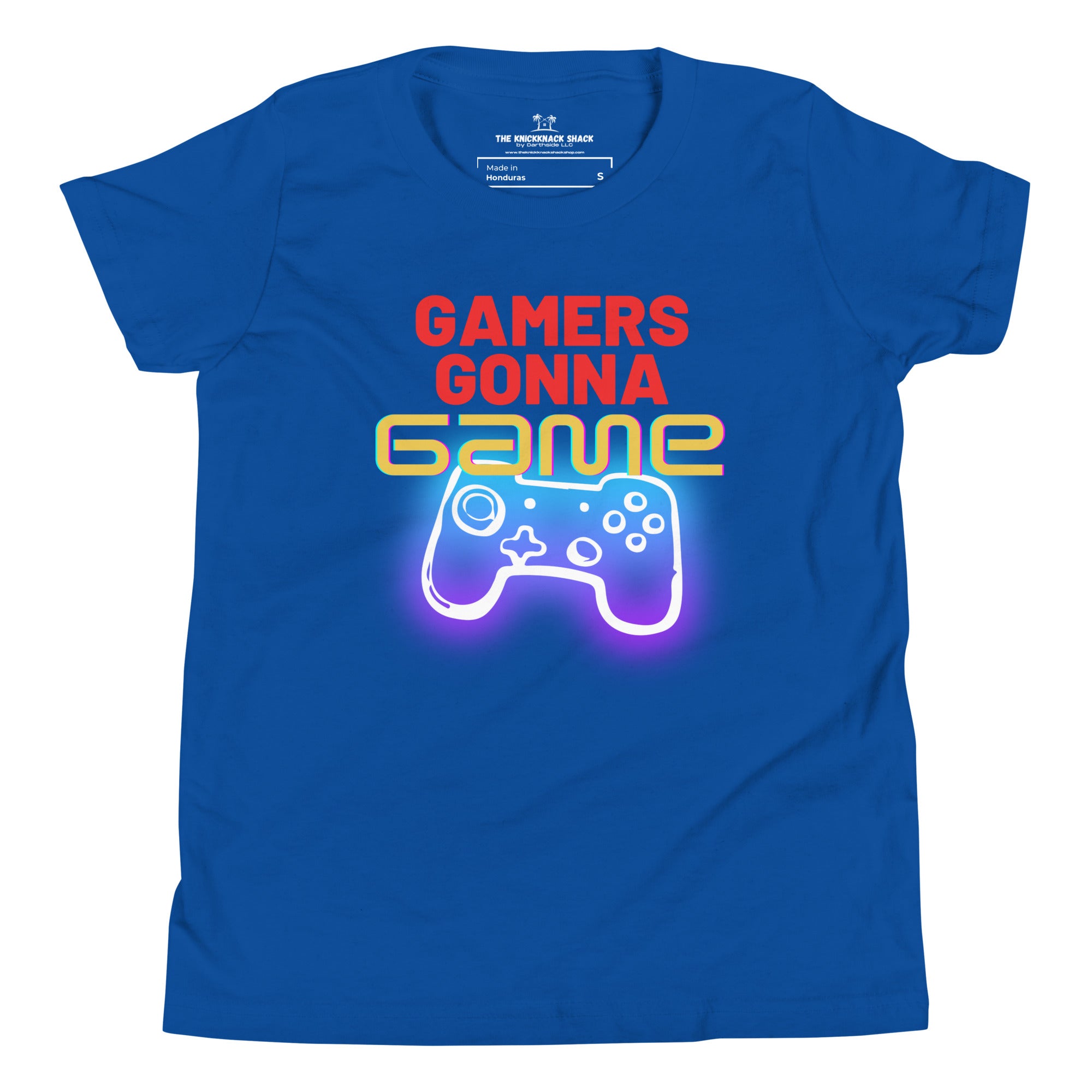 Youth T-Shirt - Gamers Gonna Game (Dark Colors)