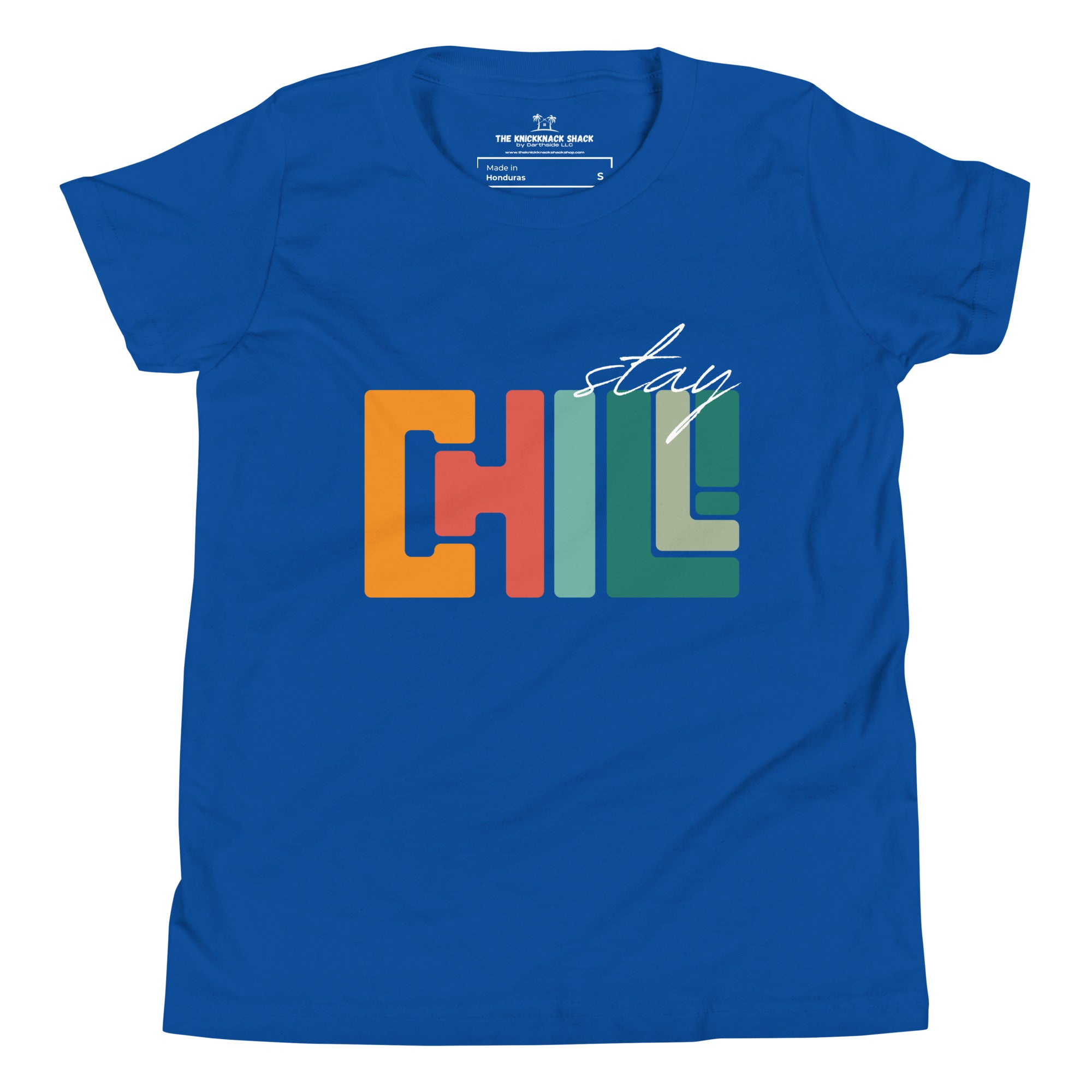 T-shirt jeunesse - Stay Chill (couleurs foncées)