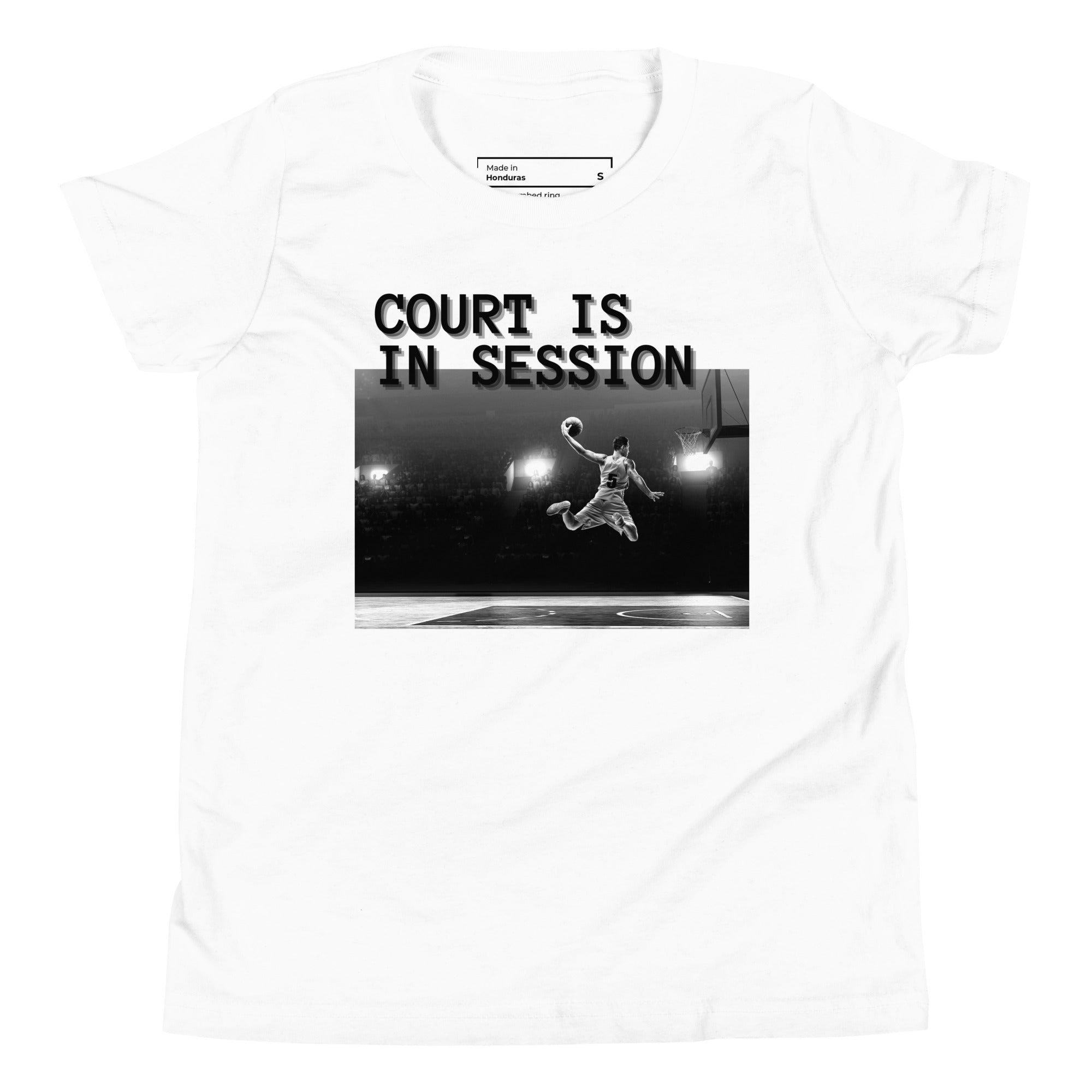 T-Shirt Jeunesse - Court Is In Session (Couleurs Claires)