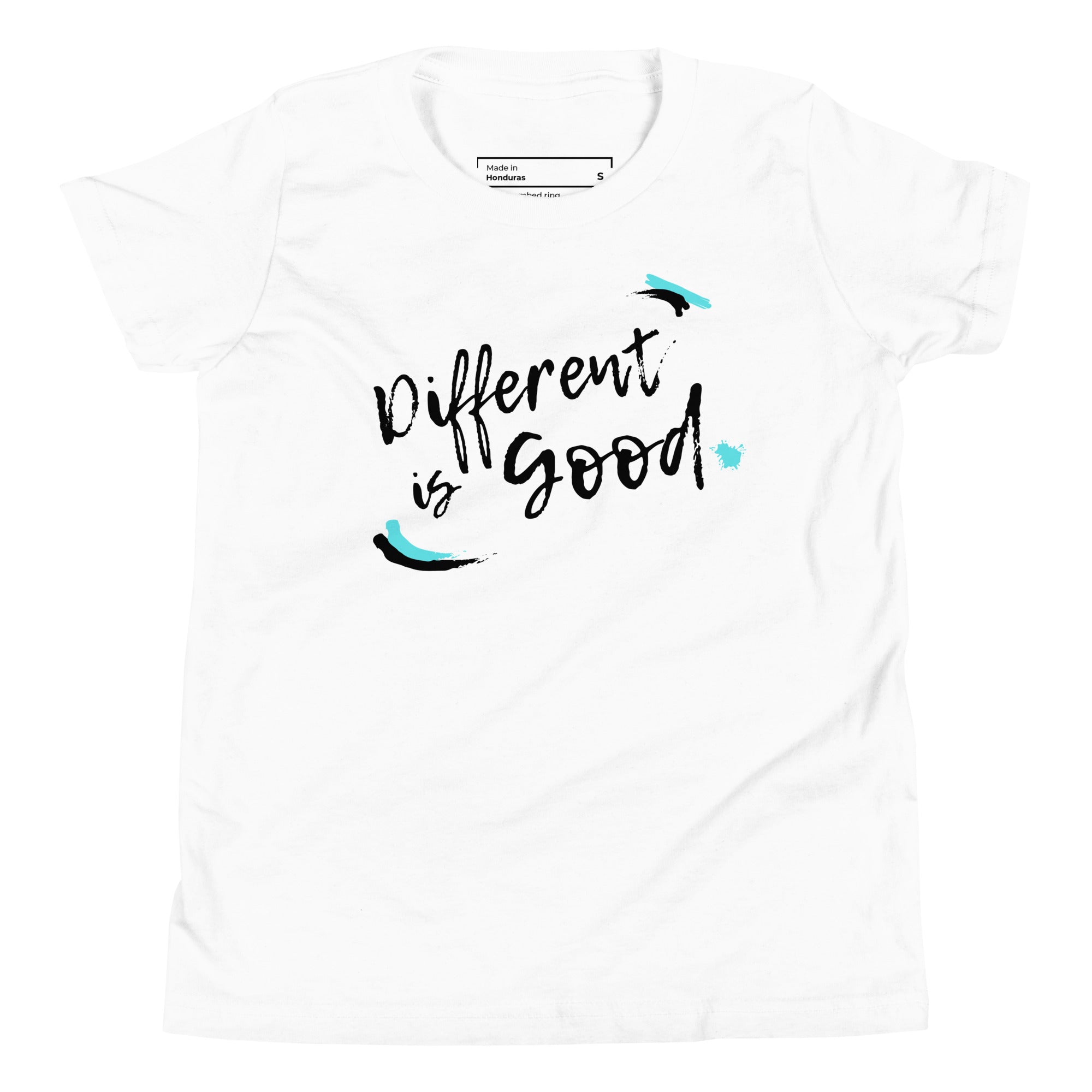 T-Shirt Jeunesse - Different Is Good (Couleurs Claires)