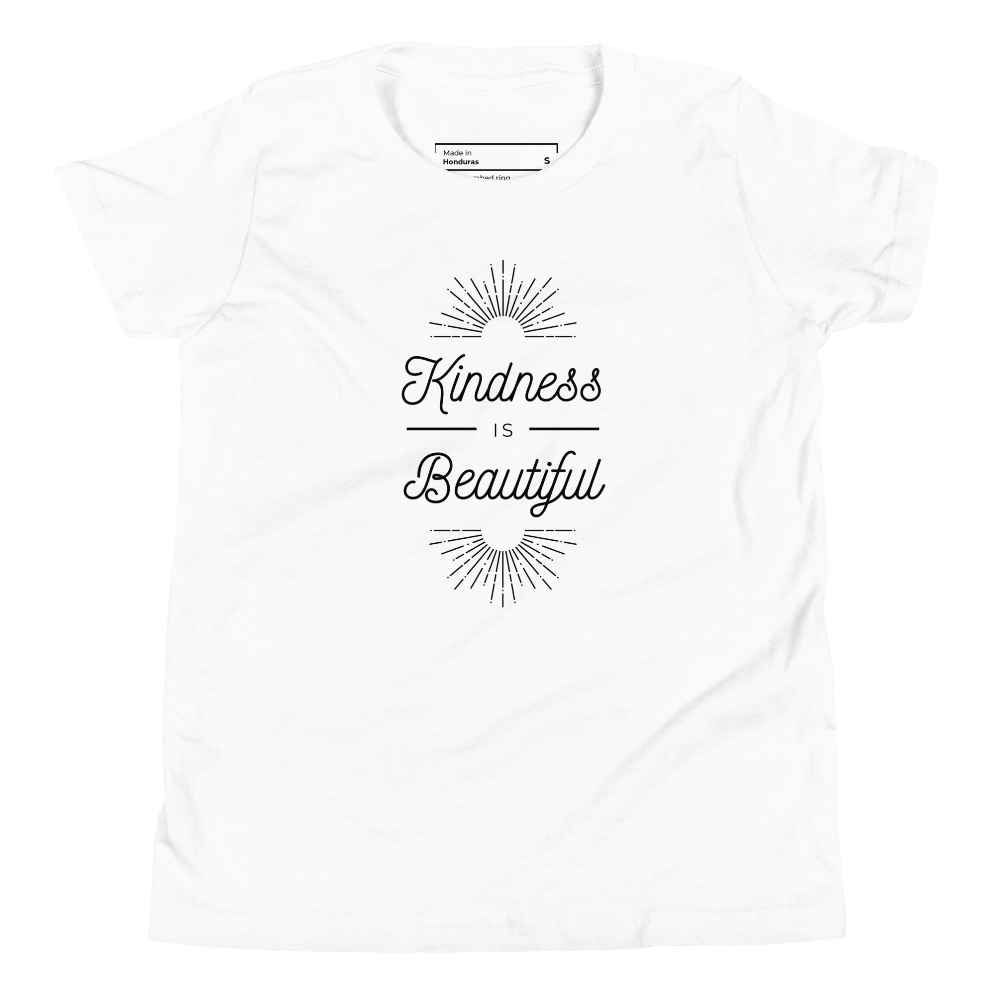 Youth T-Shirt - Kindness Is Beautiful (Light Colors)