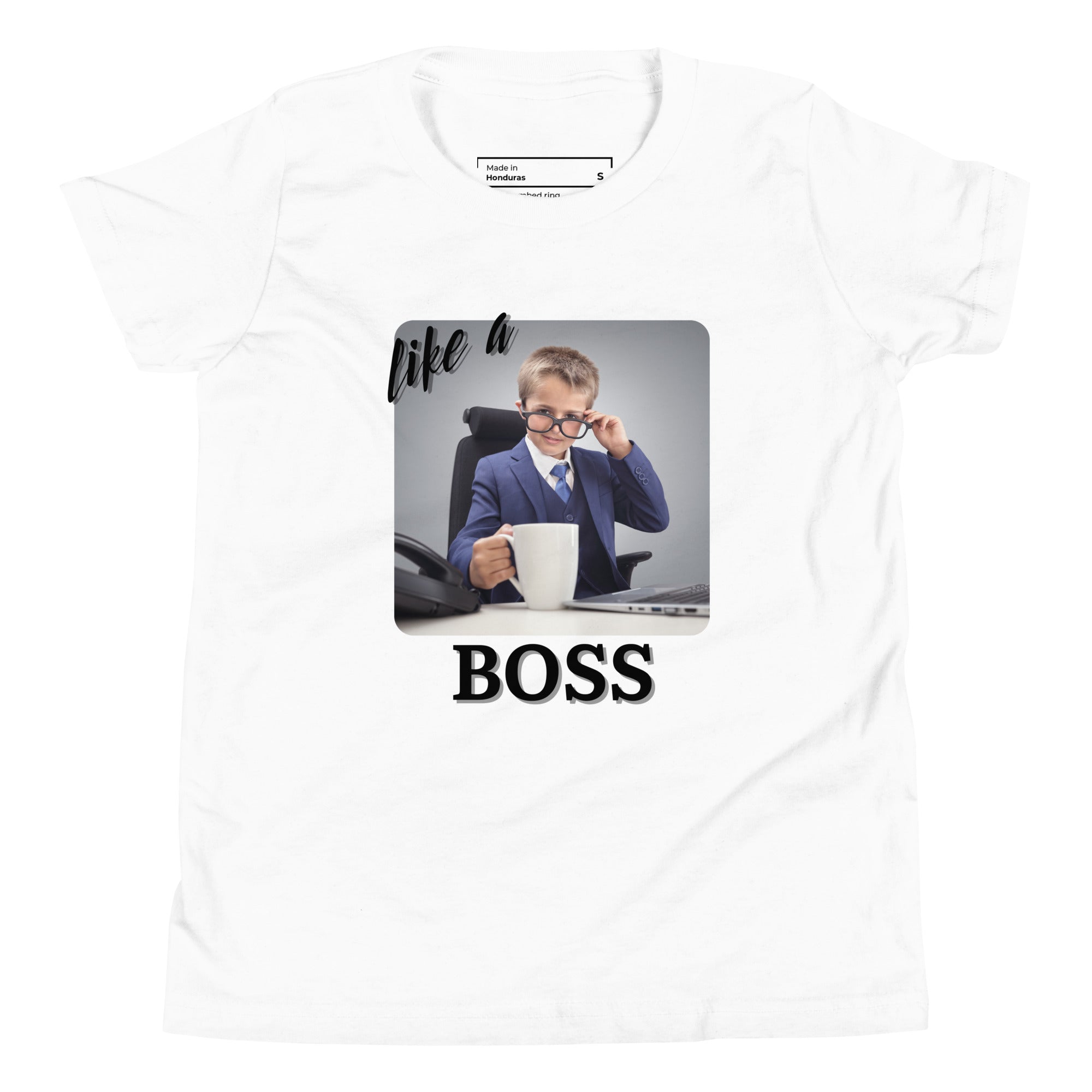 T-shirt jeunesse - Like A Boss (couleurs claires)