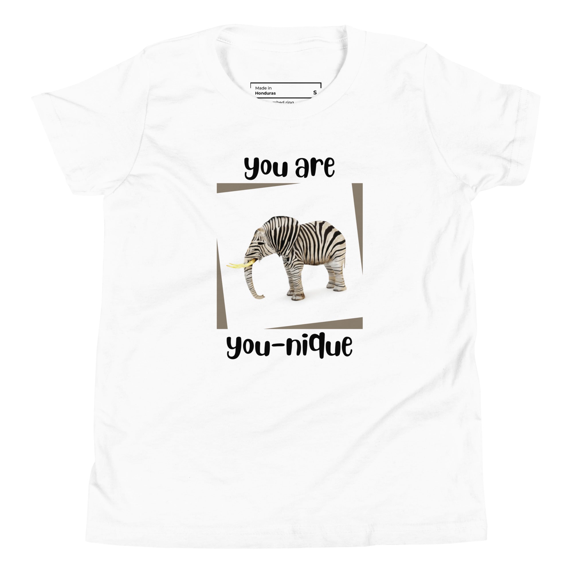 T-Shirt Jeunesse - You Are You-Nique (Couleurs Claires)