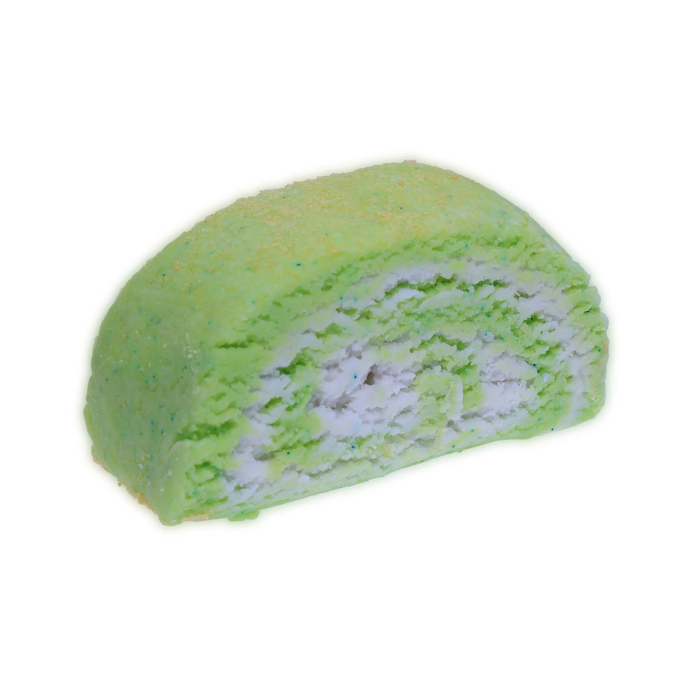 Barra de burbujas de té verde y pera